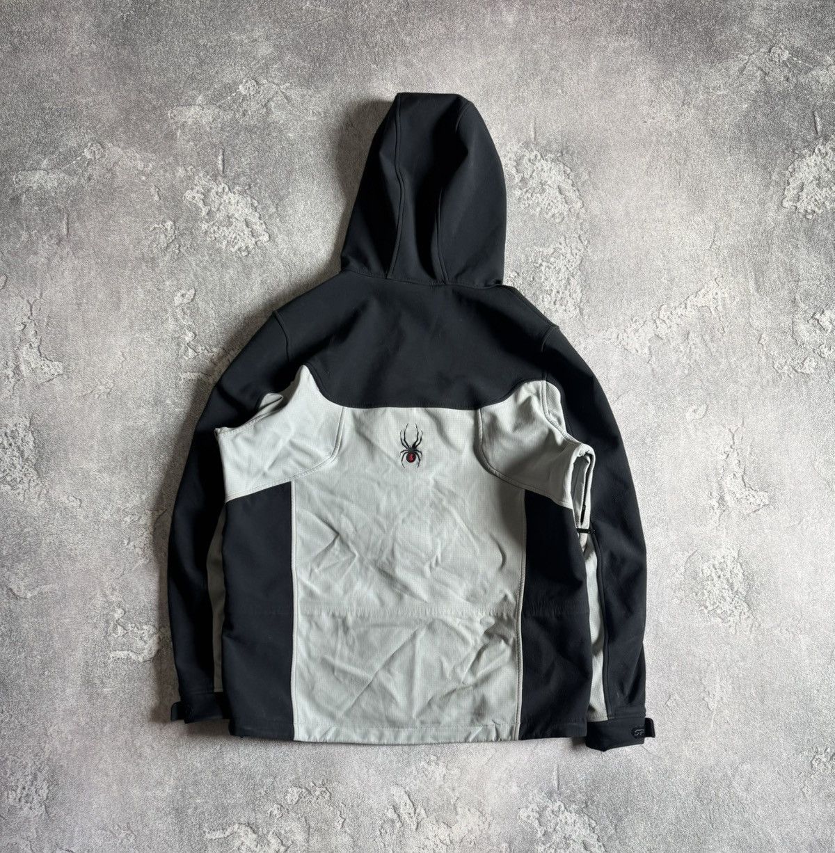 Spyder Spyder L outdoor Softshell jacket hooded zip gorpcore Size US L / EU 52-54 / 3 - 18 Thumbnail