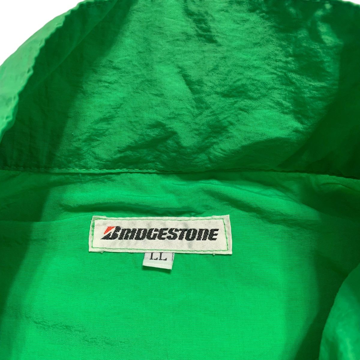 Japanese Brand Vintage Bridgestone Grid Racing Jacket Size US XL / EU 56 / 4 - 5 Thumbnail
