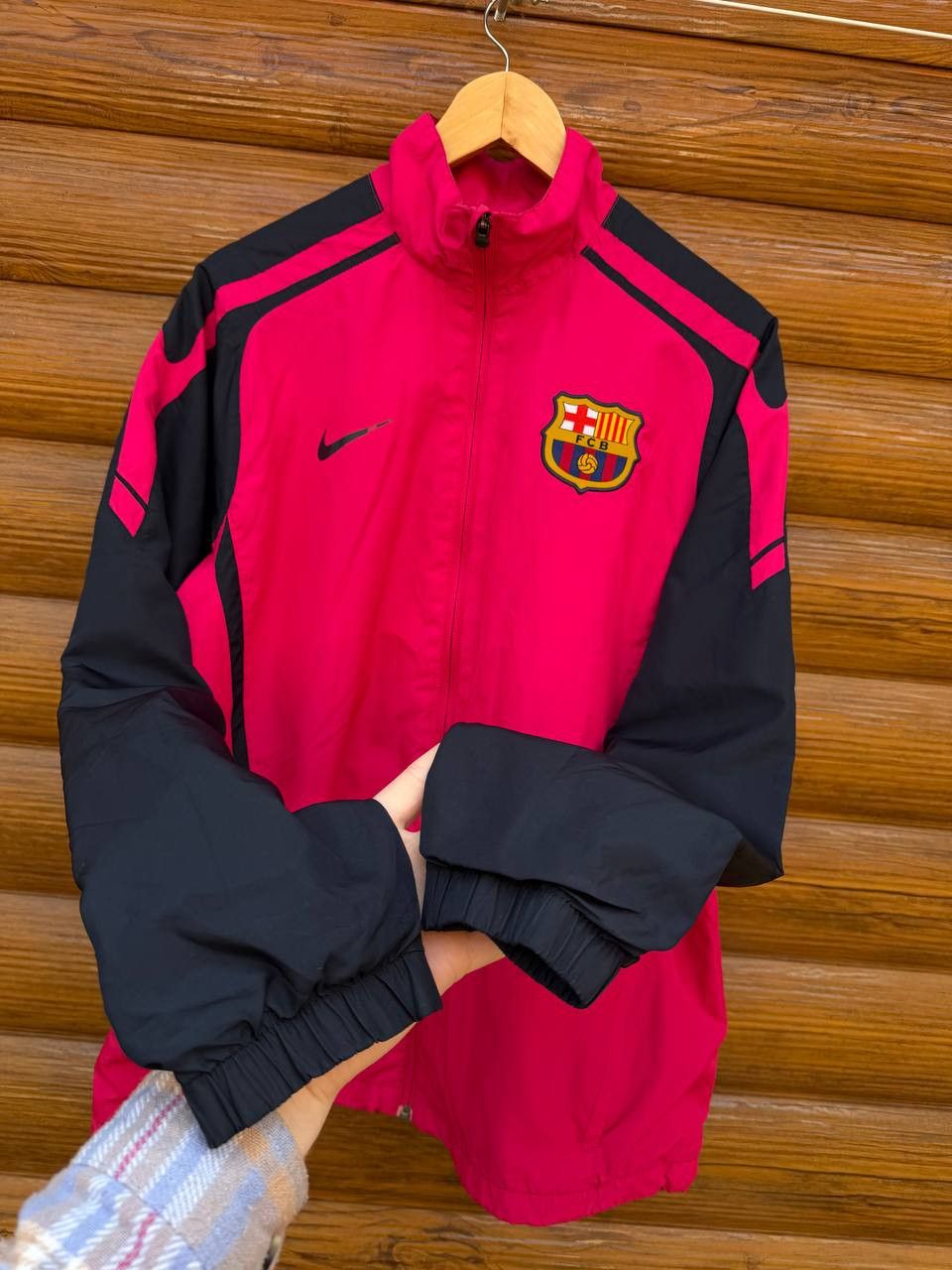 Nike Nike Barcelona Football Jacket Mens Size M Size US M / EU 48-50 / 2 - 3 Thumbnail