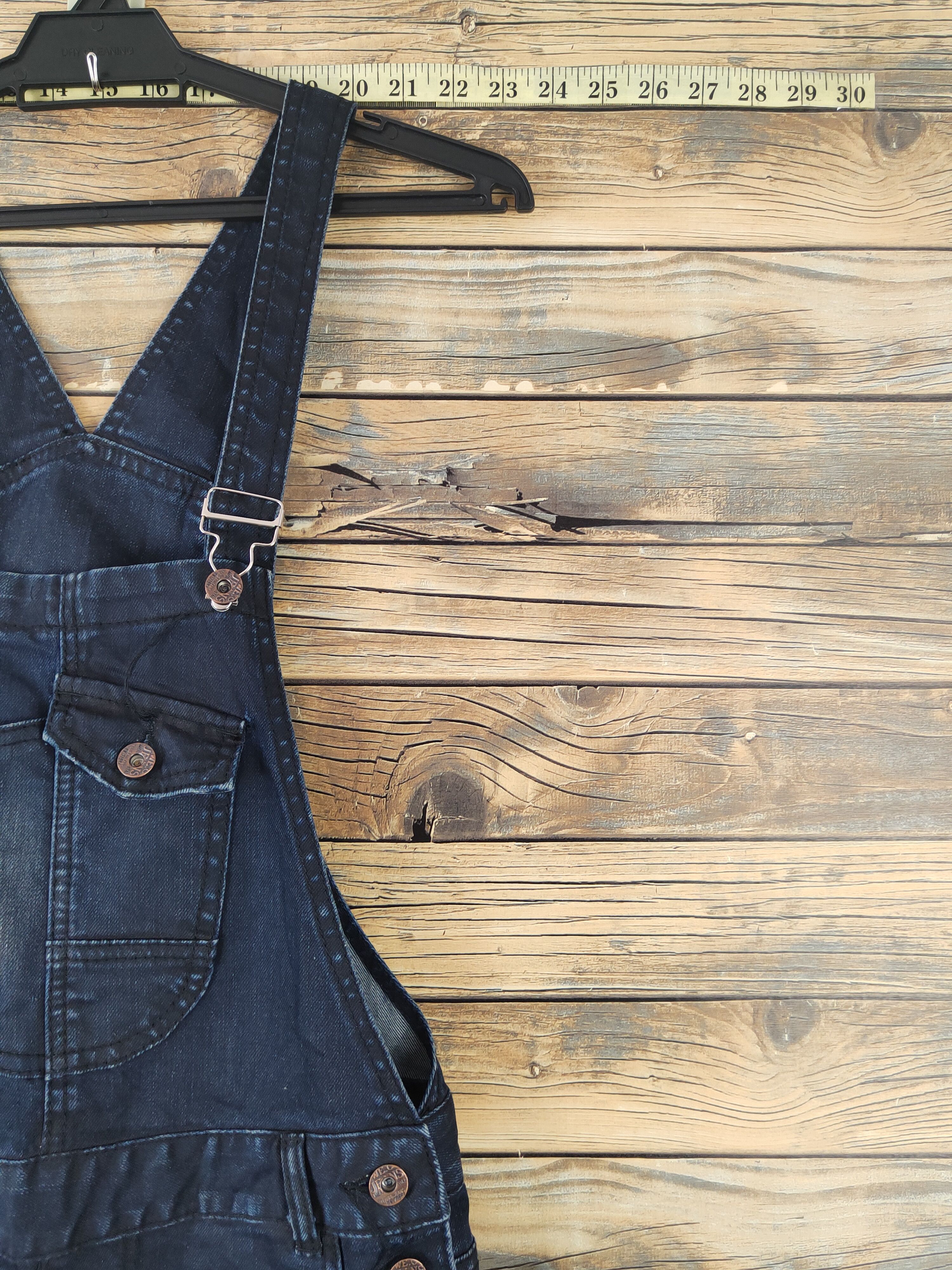Japanese Brand × Vintage Vintage Japanese Brand Blue Denim Jumpsuits Size 30" / US 8 / IT 44 - 4 Thumbnail