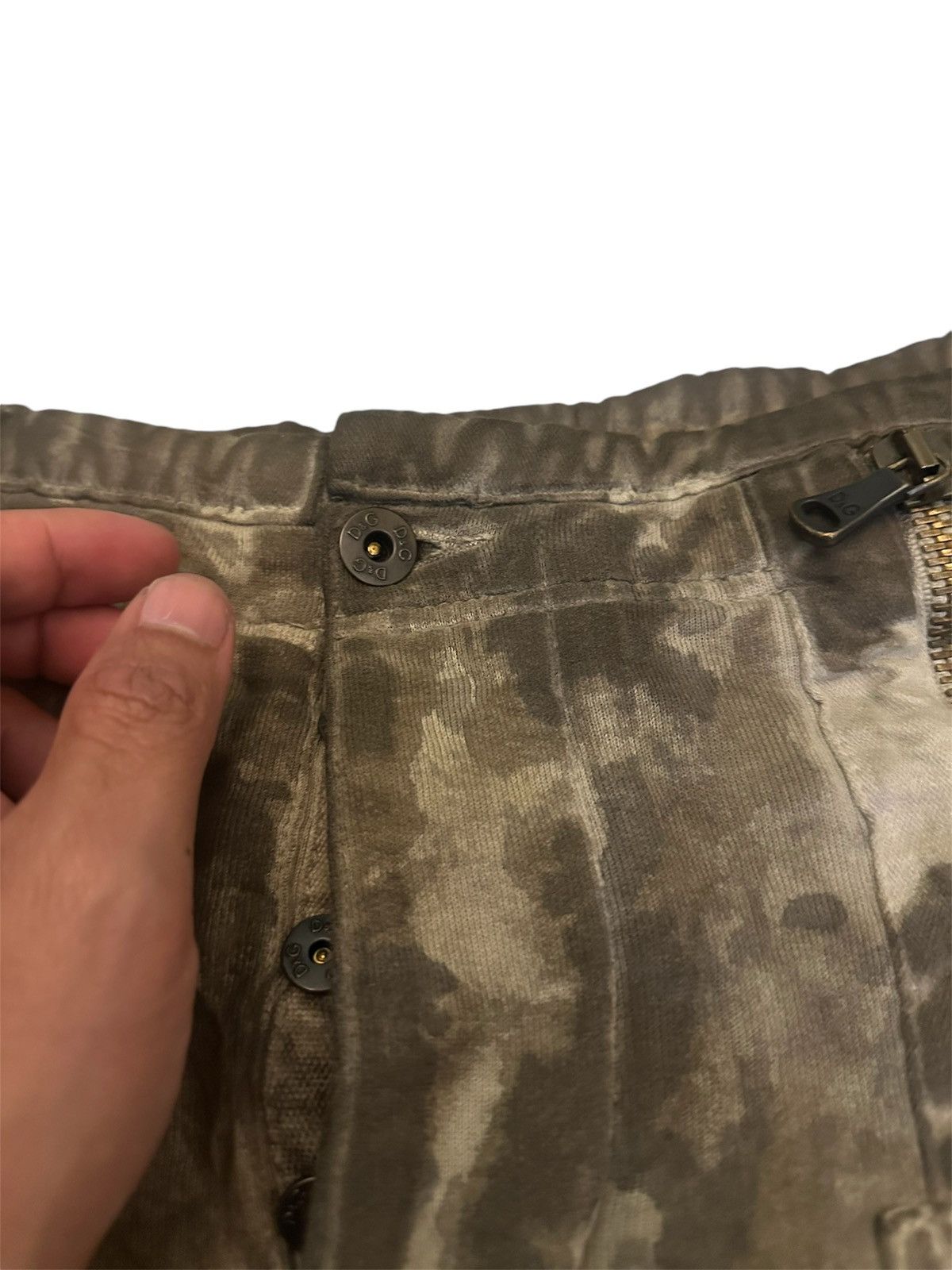 Dolce & Gabbana Cargo acid wash pant by dolce & gabbana Size US 34 / EU 50 - 3 Thumbnail
