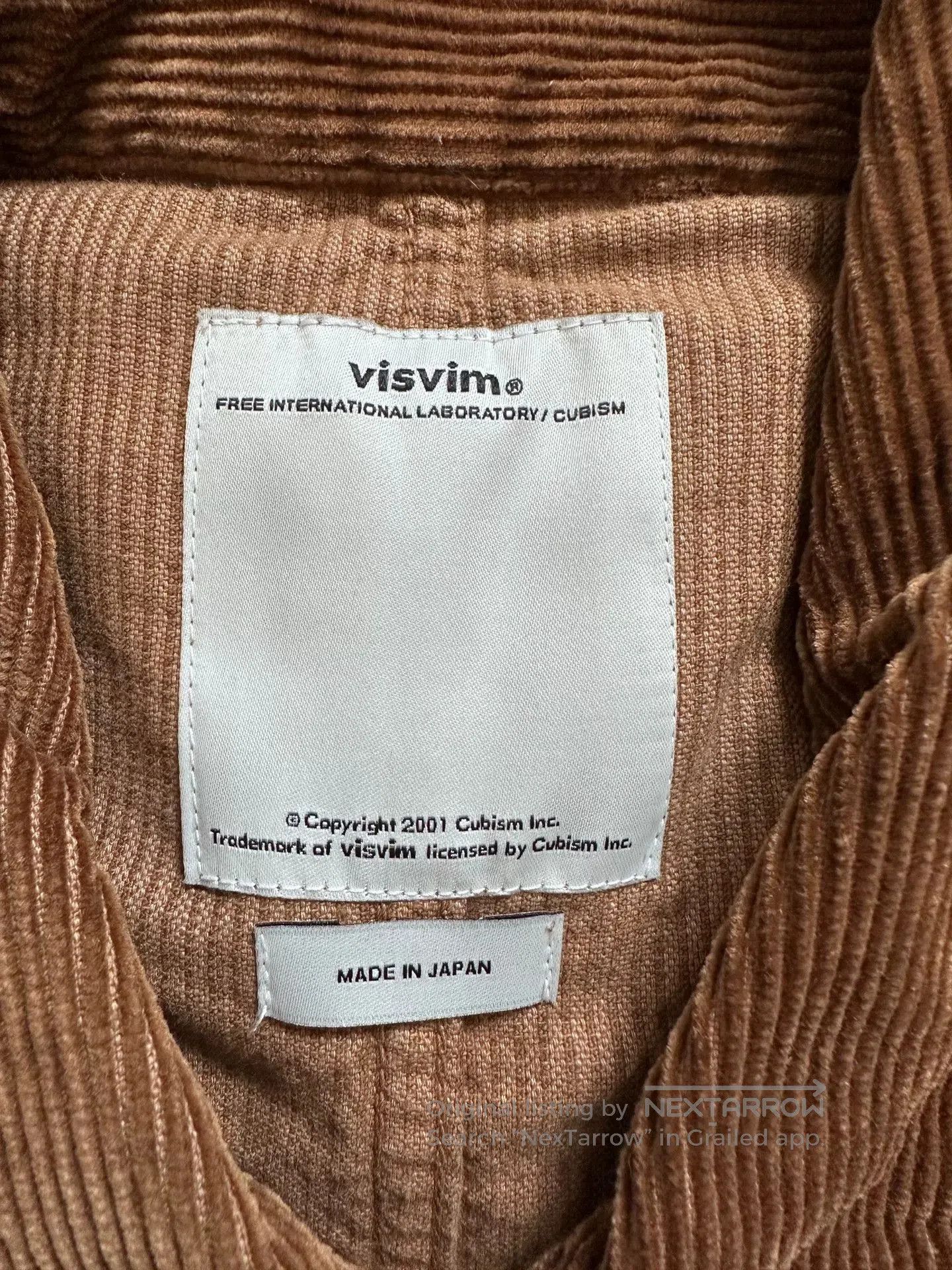 Visvim VISVIM 15AW TRAVAIL COVERALL WALE CORDS. Size US M / EU 48-50 / 2 - 4 Thumbnail