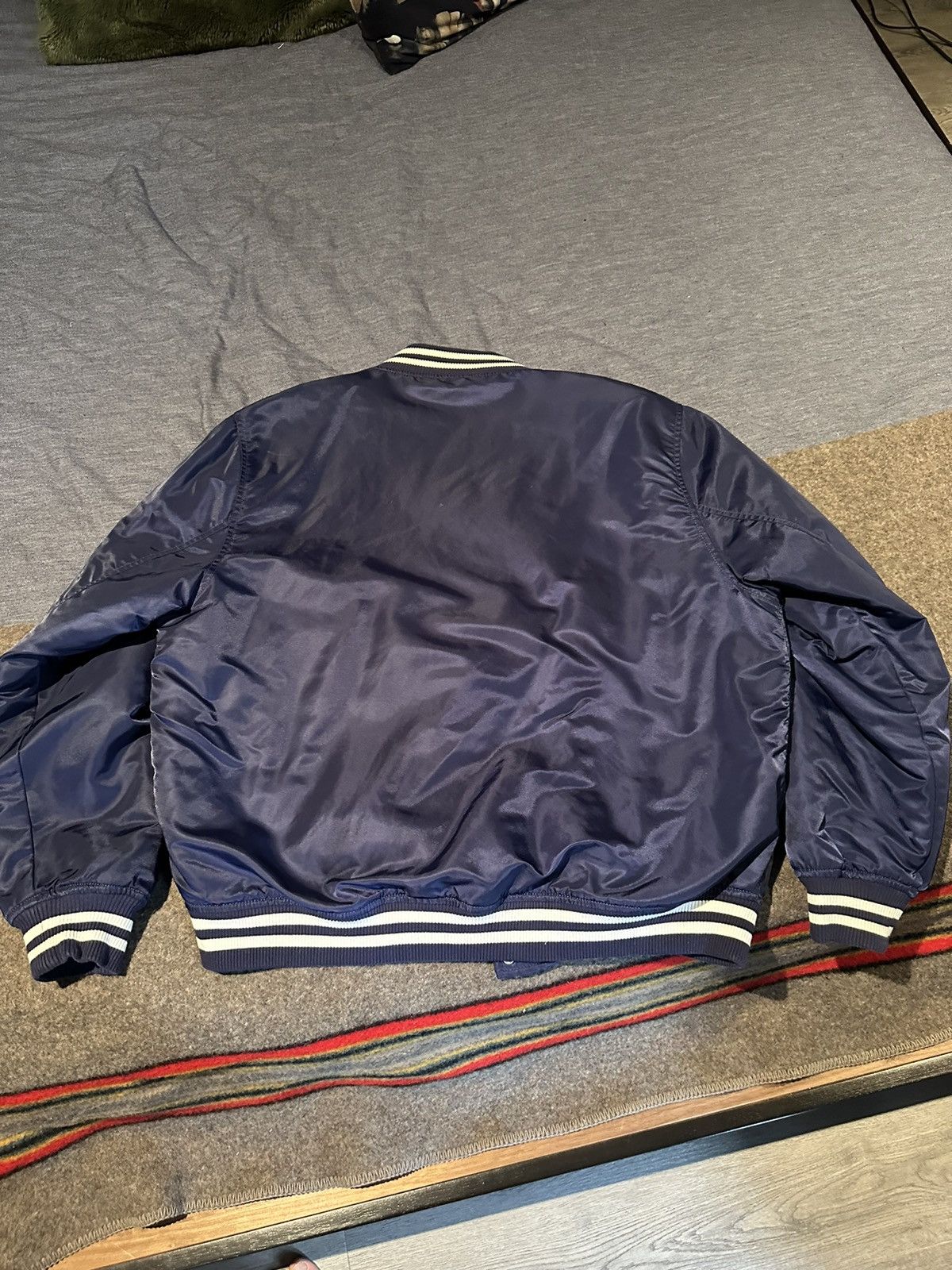 Bape Bape Baseball Jacket Size US XL / EU 56 / 4 - 3 Thumbnail