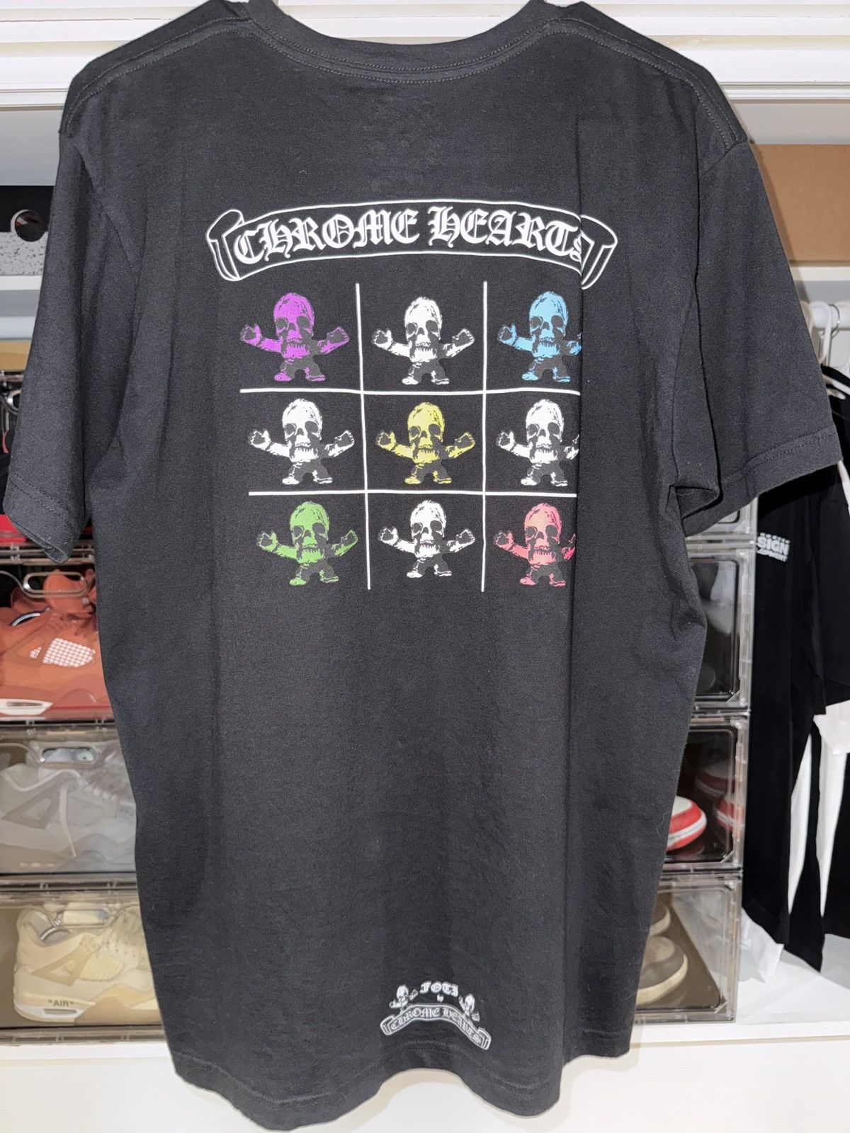 Chrome Hearts Chrome Hearts FOTI Rainbow T-Shirt L | Grailed