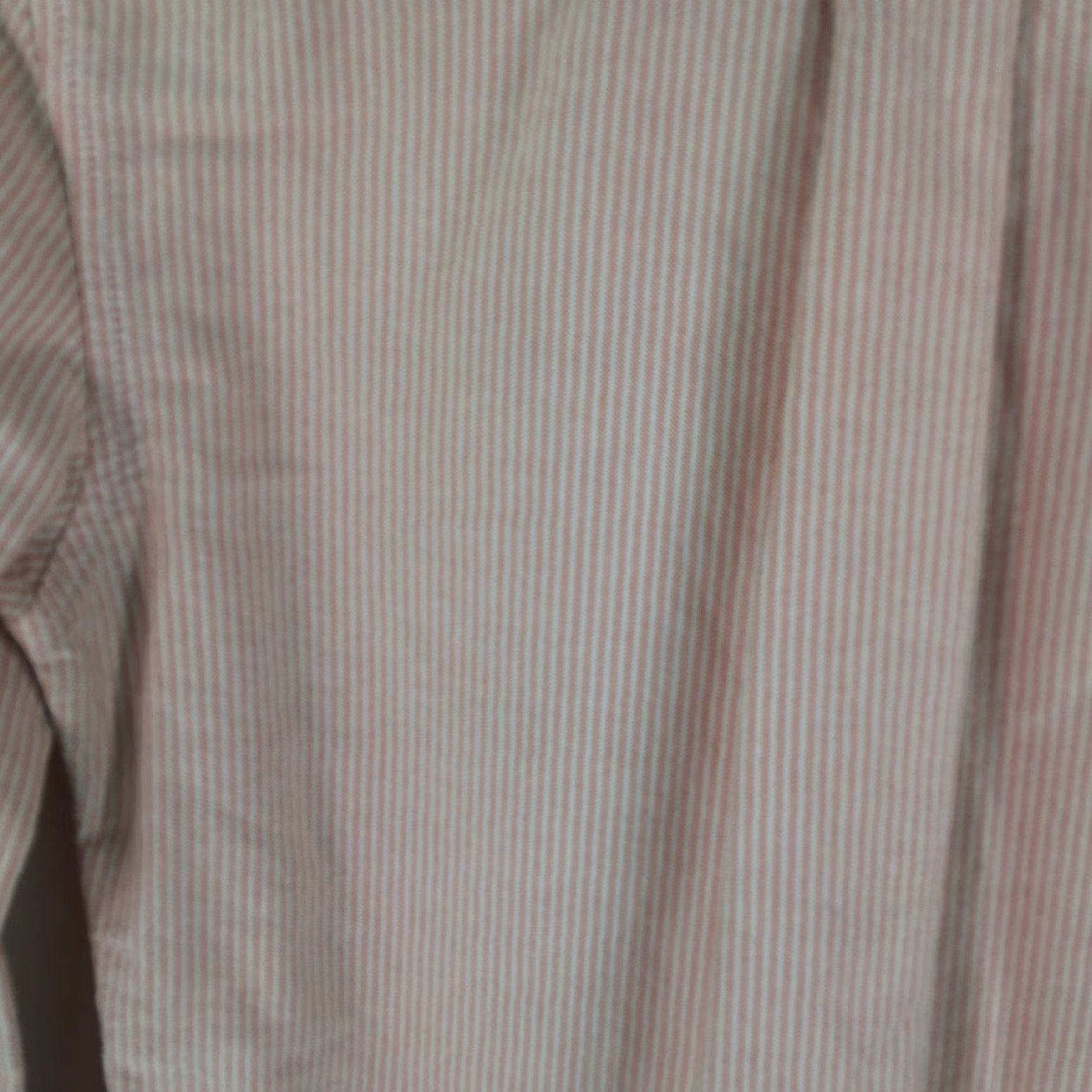 Gap VINTAGE Gap Shirt Adult Size Small Orange Striped Button-Up Casual 18in Chest 22in Length Womens Size S / US 4 / IT 40 - 3 Thumbnail