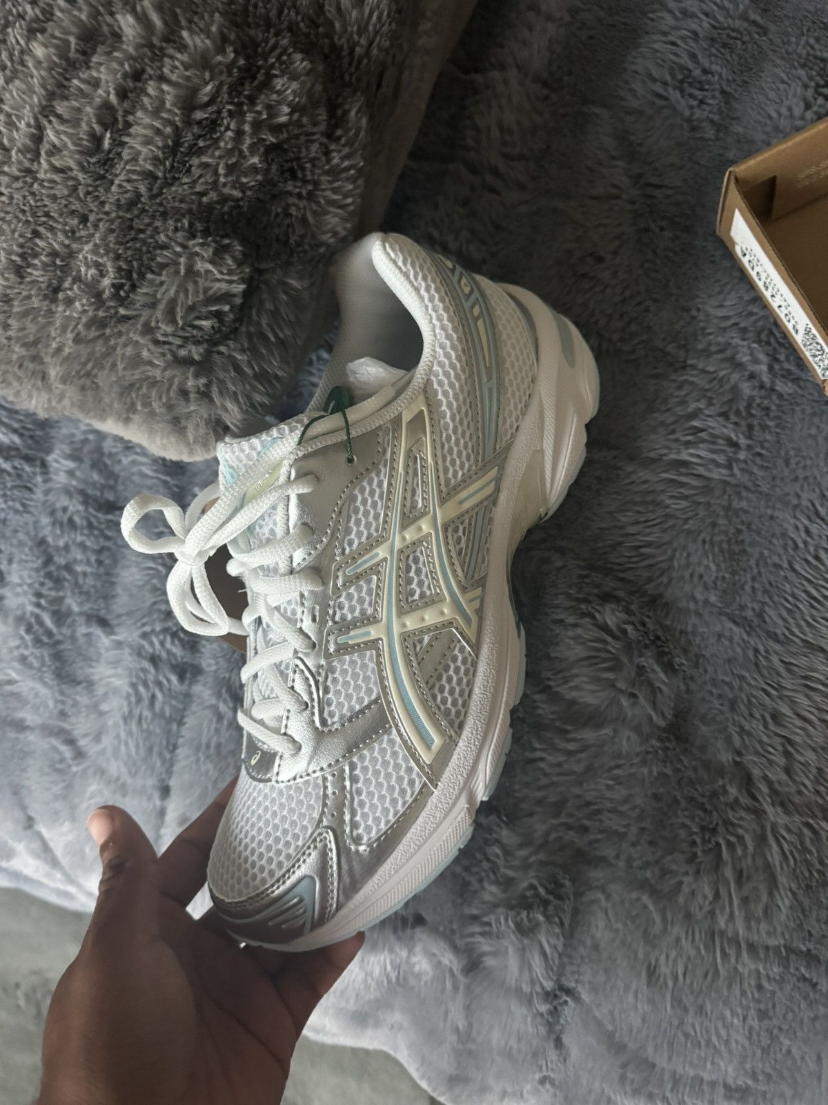 Asics ASICS GEL-1130 WHITE/IVORY Size US 7.5 / EU 40-41 - 1 Thumbnail