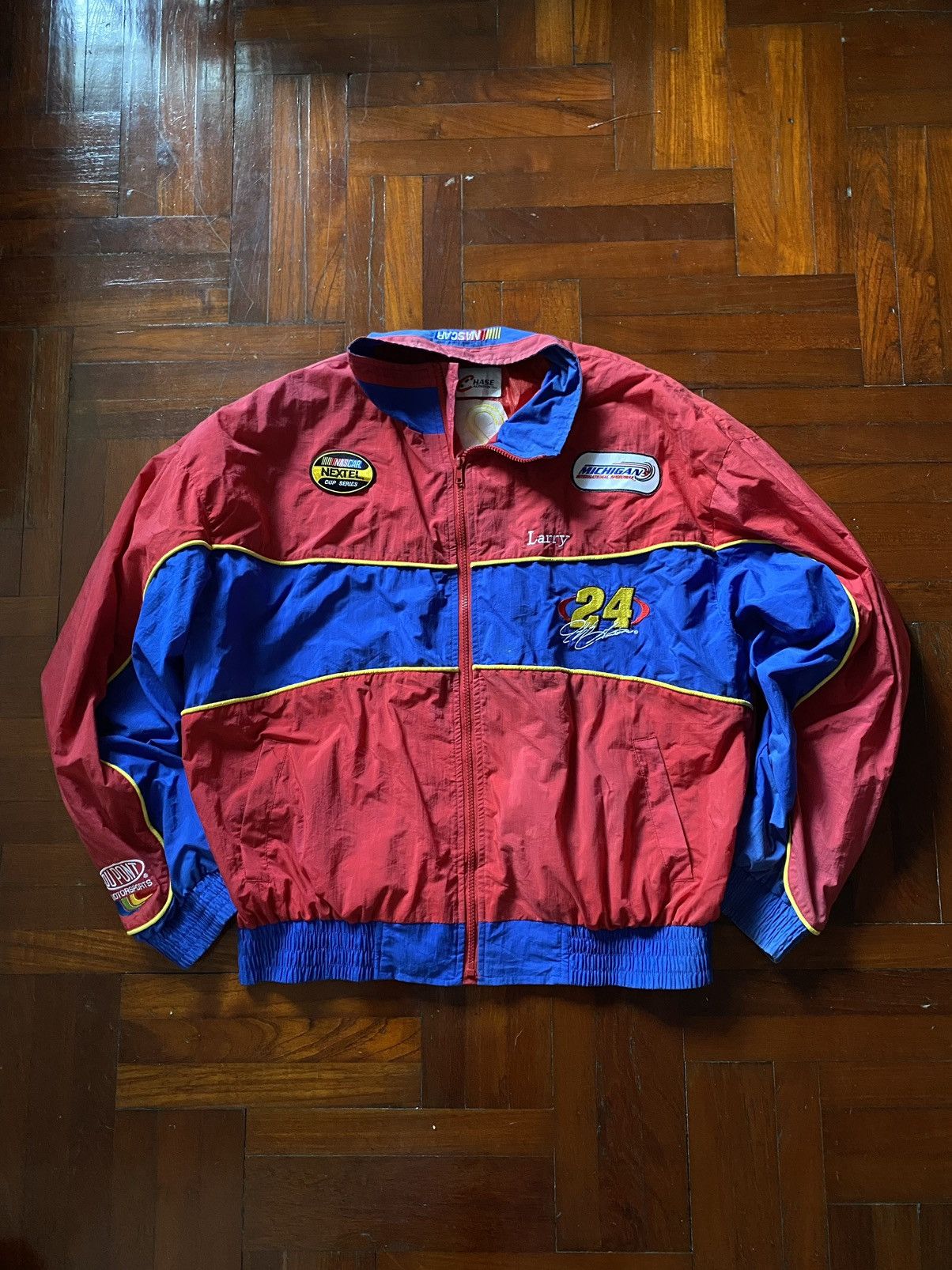 Nascar Jeff Gordon #24 Signature Reversible orders Jacket Size XL