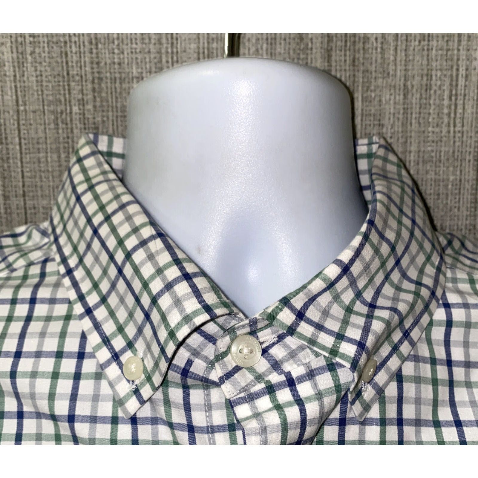 Vineyard Vines VINEYARD VINES Mens Long Sleeve Shirt Button-Up Collared Checkered Cotton Large Multicolor Size US L / EU 52-54 / 3 - 3 Thumbnail