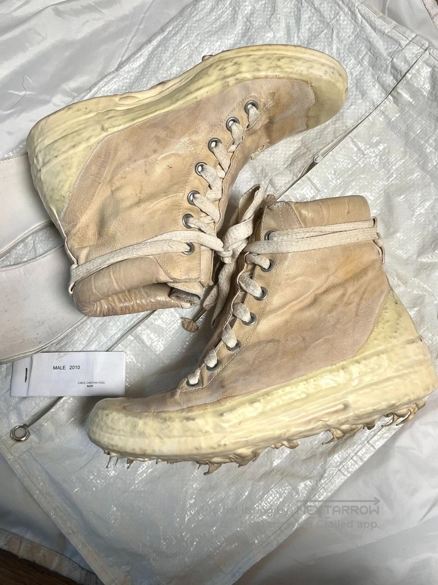 Carol Christian Poell Carol Christian Poell Drip Sneakers 2524. Size US 7 / EU 40 - 1 Thumbnail
