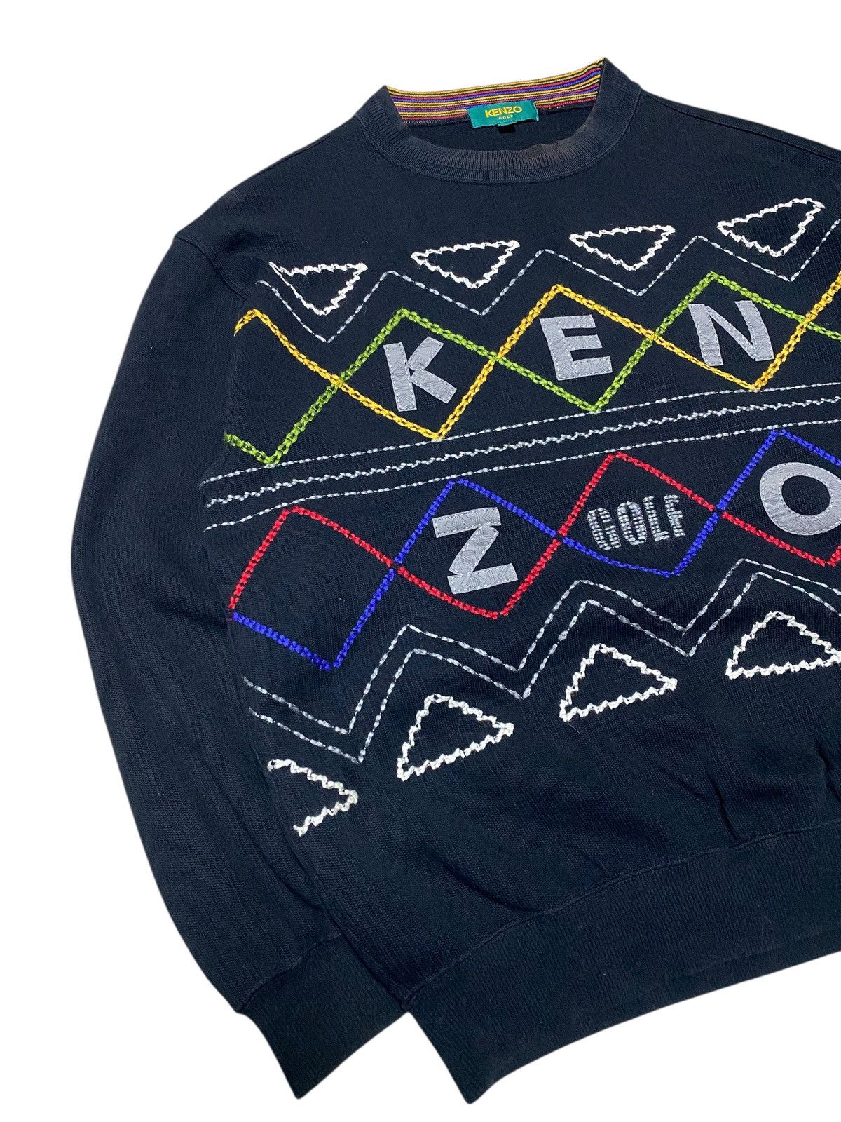 Kenzo Vintage Kenzo Golf Sweatshirt Size US M / EU 48-50 / 2 - 5 Thumbnail