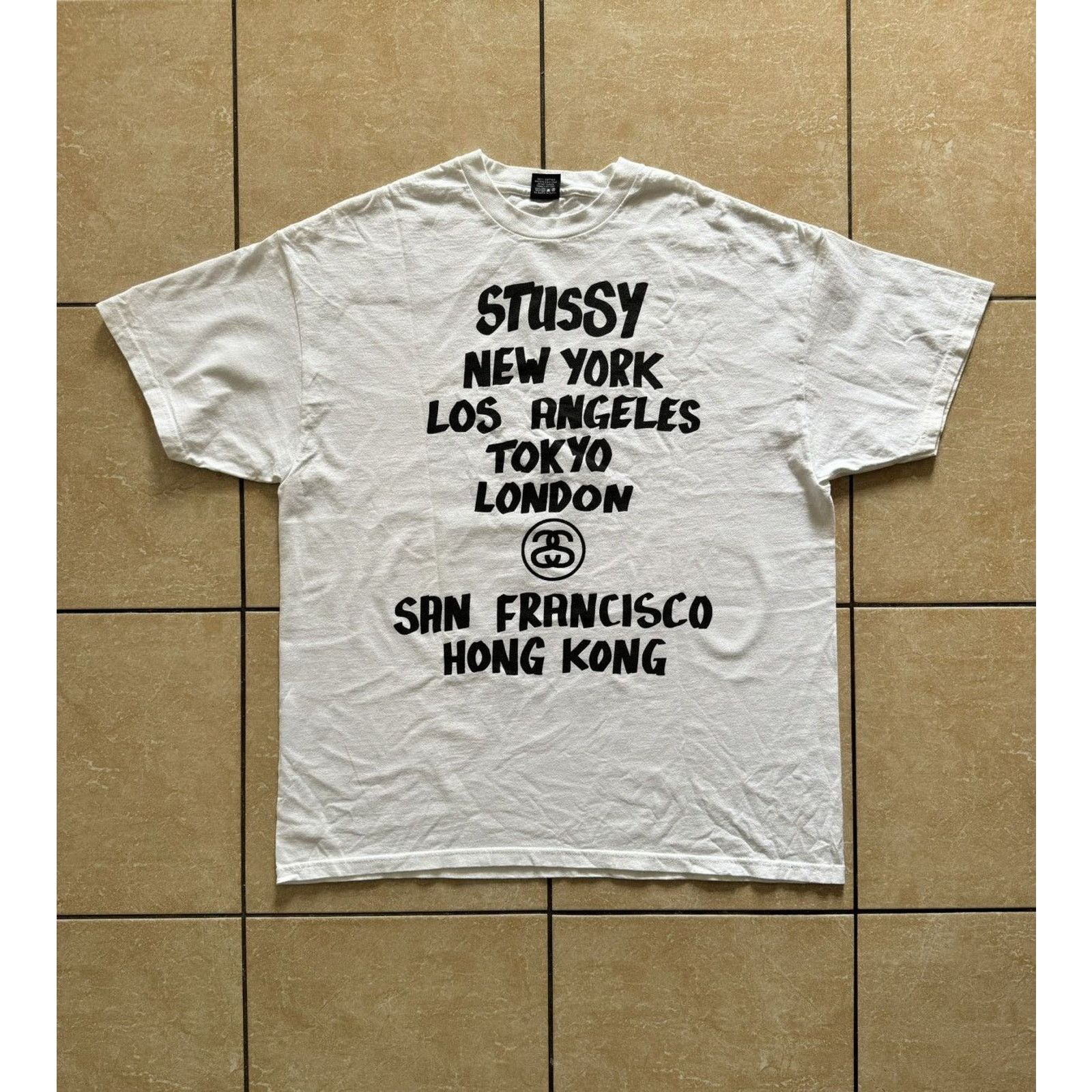 Stussy Vintage Stussy x pushead world tour t shirt | Grailed