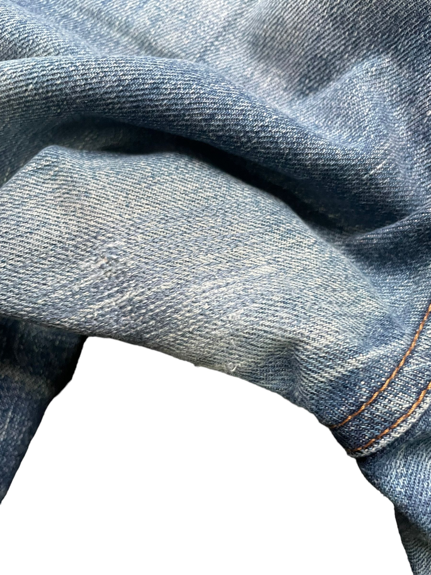 Levi's Vintage Levis 502 XX E Selvedge Distresed Denim Size US 34 / EU 50 - 5 Thumbnail