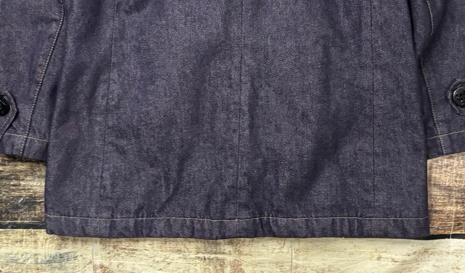 Gap VTG Gap Pea Coat Jacket Women's XS Denim Cotton Purple Size XS / US 0-2 / IT 36-38 - 7 Thumbnail