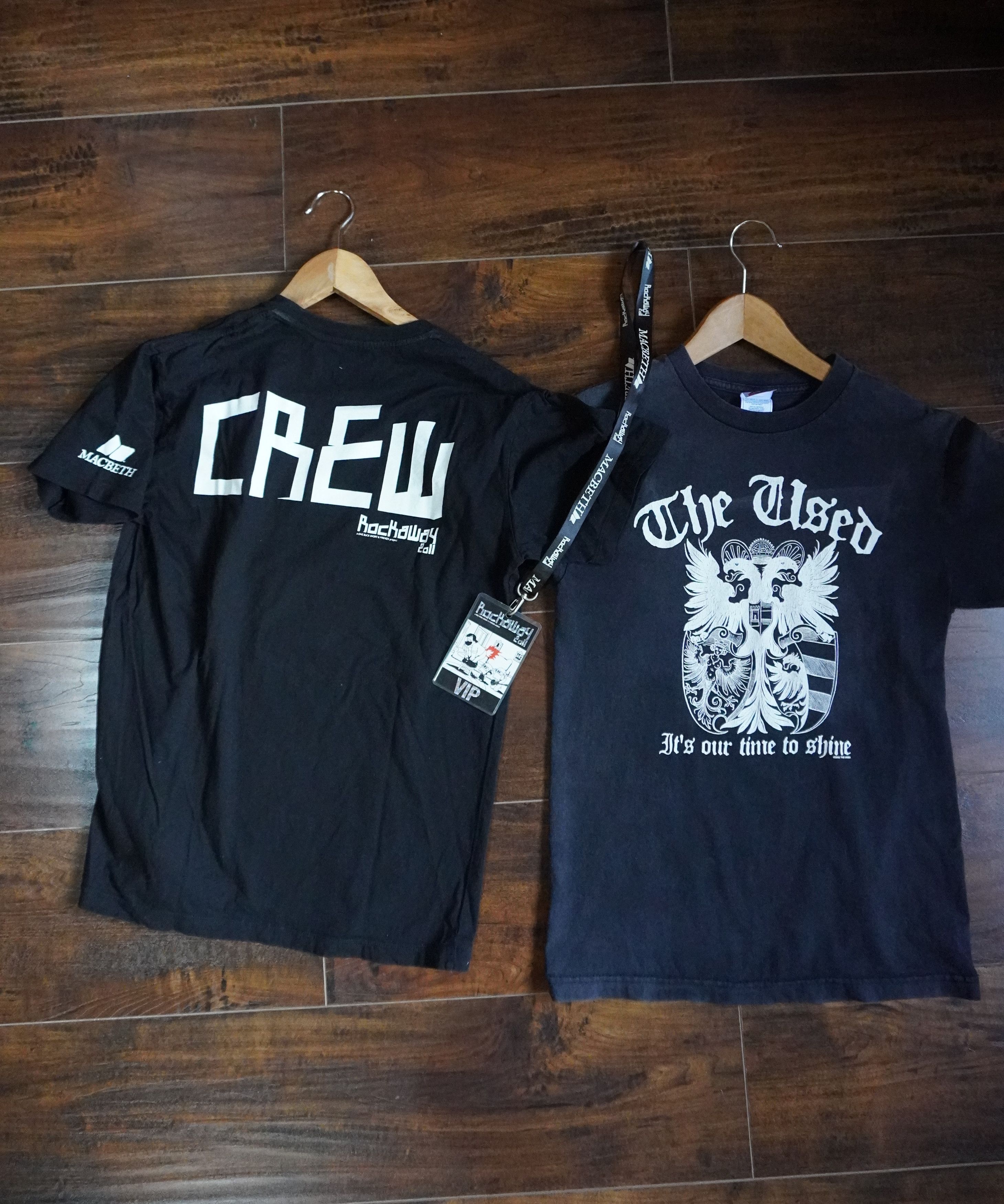 Band Tees × Vintage Vintage Y2k The Used Band 2002 tshirt Free Concert Tag Size US S / EU 44-46 / 1 - 2 Thumbnail
