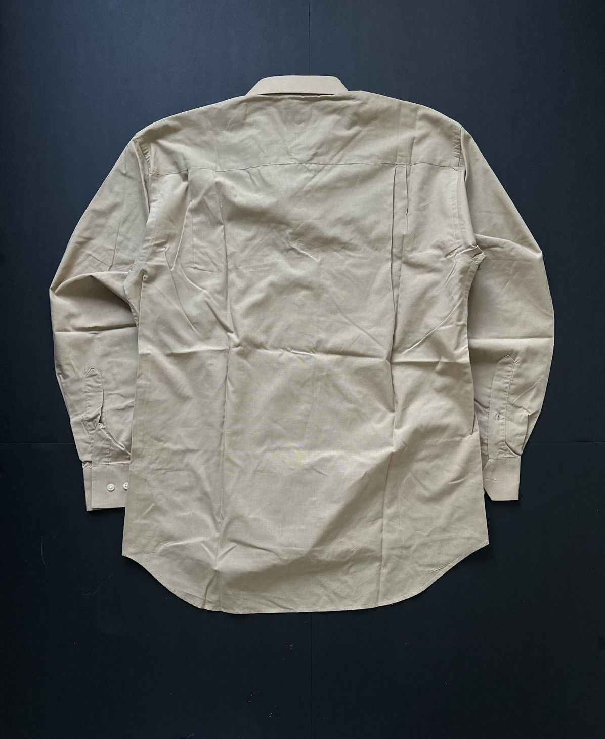 Christian Dior Monsieur Christian Dior Monsieur Beige Dress Shirt Made in Hong Kong Size US M / EU 48-50 / 2 - 8 Thumbnail