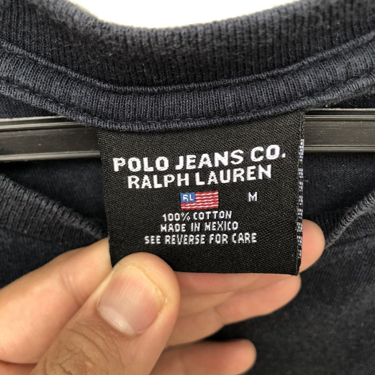 Polo Ralph Lauren Vintage 90s USA Polo Jeans Co by Ralph Lauren T-shirt | M | Size US M / EU 48-50 / 2 - 4 Thumbnail