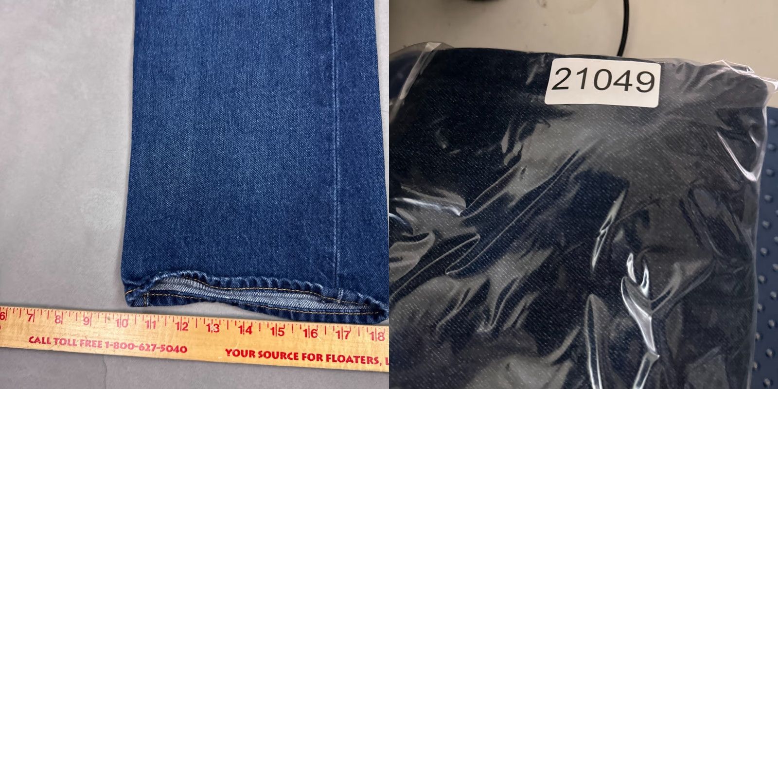 Levi's Levi's 501 Jeans Mens 36x34 Blue Denim Button Fly Straight Vintage No N/A Size US 38 / EU 54 - 10 Thumbnail
