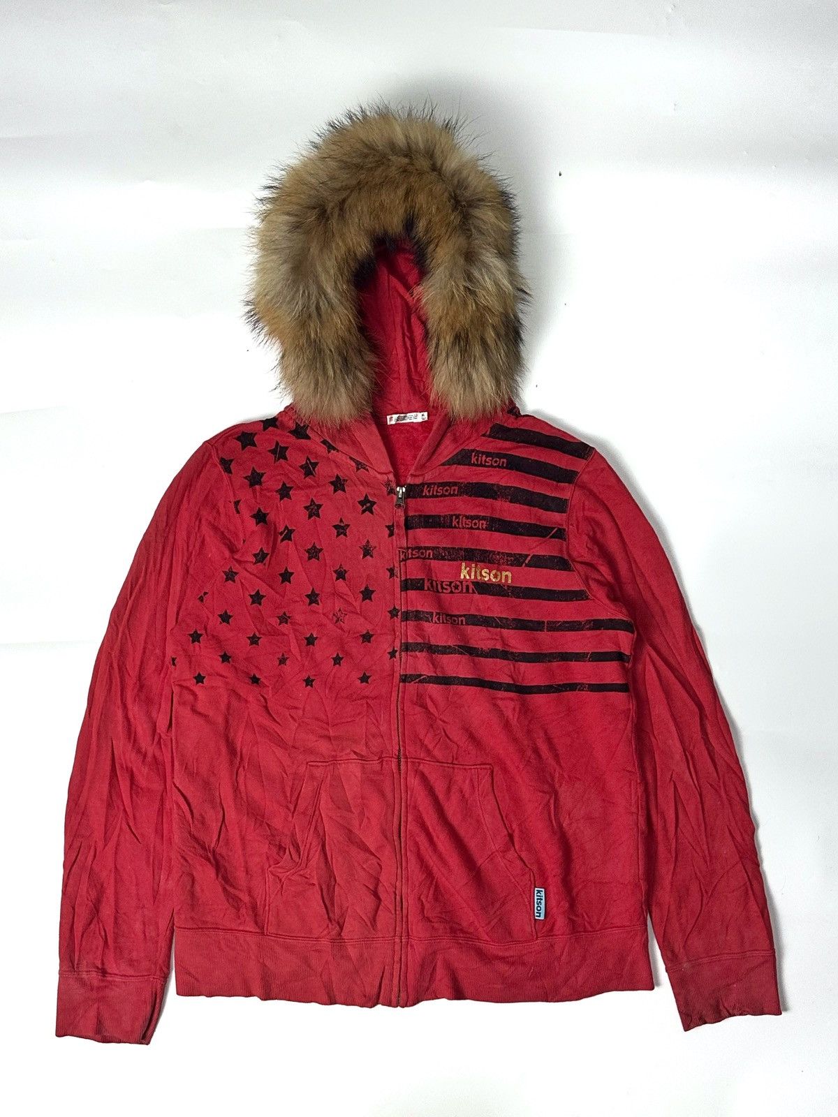 If Six Was Nine Kitson-Furhoodie stars japanese uniqlo Style Ifsix Lgb Size US M / EU 48-50 / 2 - 2 Thumbnail