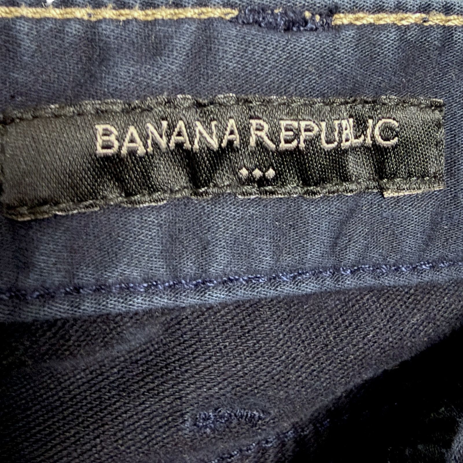 Banana Republic Banana Republic Men's 38x32 Navy Slim Straight Travel Jeans Size US 38 / EU 54 - 9 Thumbnail
