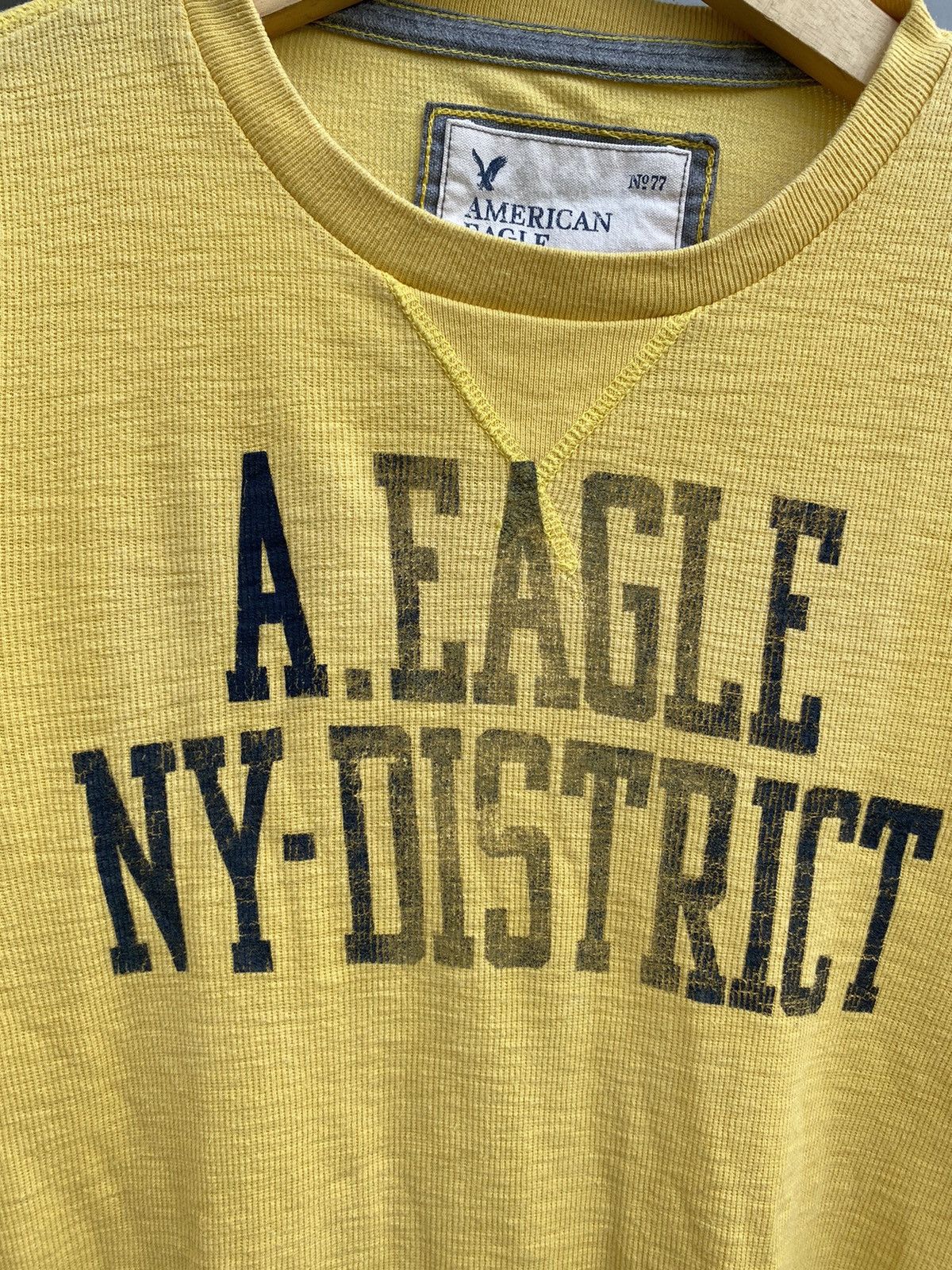 American Eagle Outfitters American Eagle Outfitters NY-DISTRICT Distressed Longsleeve Size US M / EU 48-50 / 2 - 7 Thumbnail