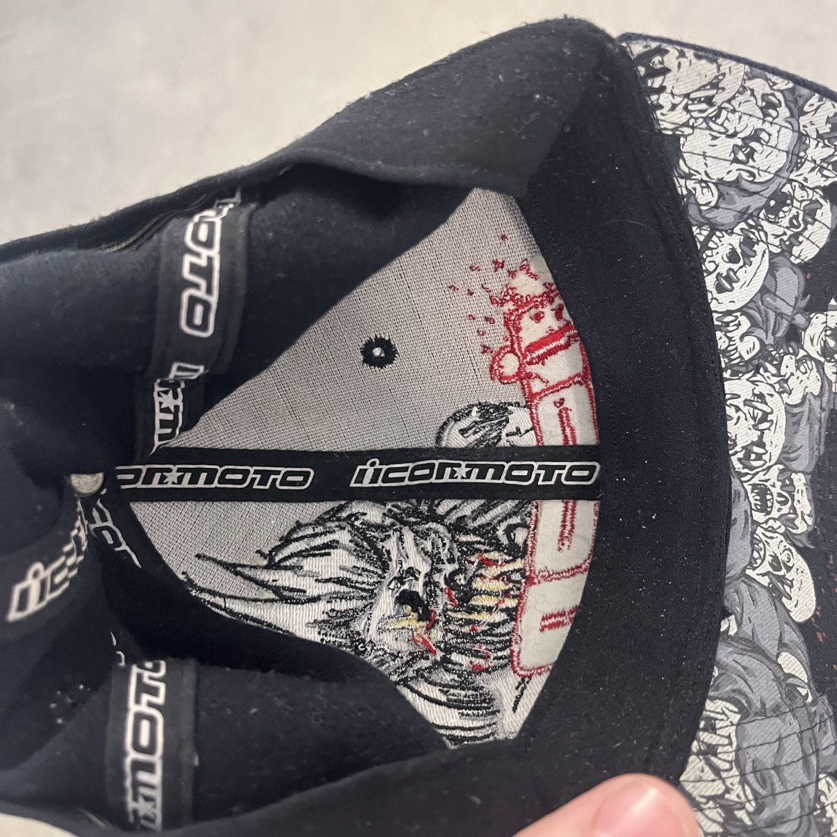 JNCO Y2K ICON motocross Jnco skater style hat zombies rare Small Size ONE SIZE - 5 Thumbnail