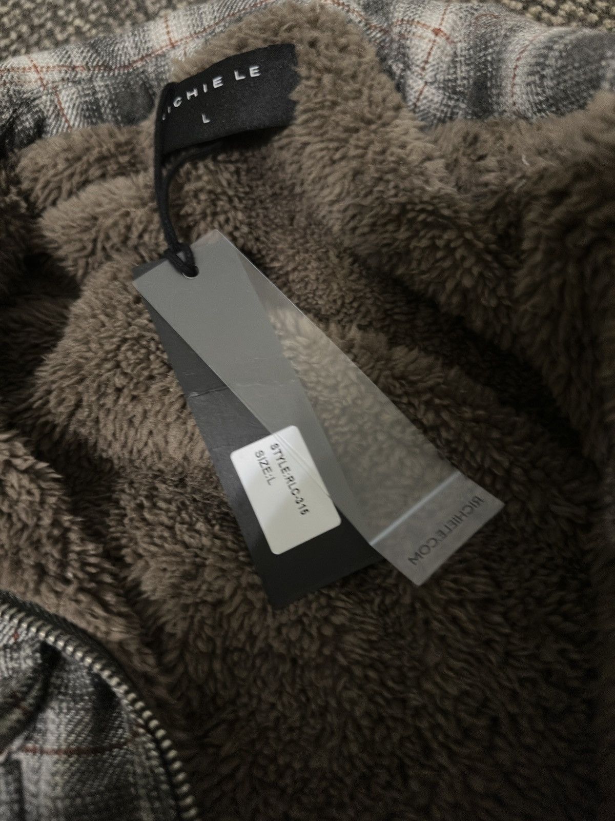Richie Le Collection Richie Le Collection Sherpa Flannel Size US L / EU 52-54 / 3 - 4 Thumbnail