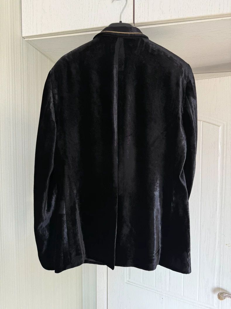 Saint Laurent Paris Saint Laurent Paris Black velvet jacket-2506 Size US L / EU 52-54 / 3 - 5 Thumbnail