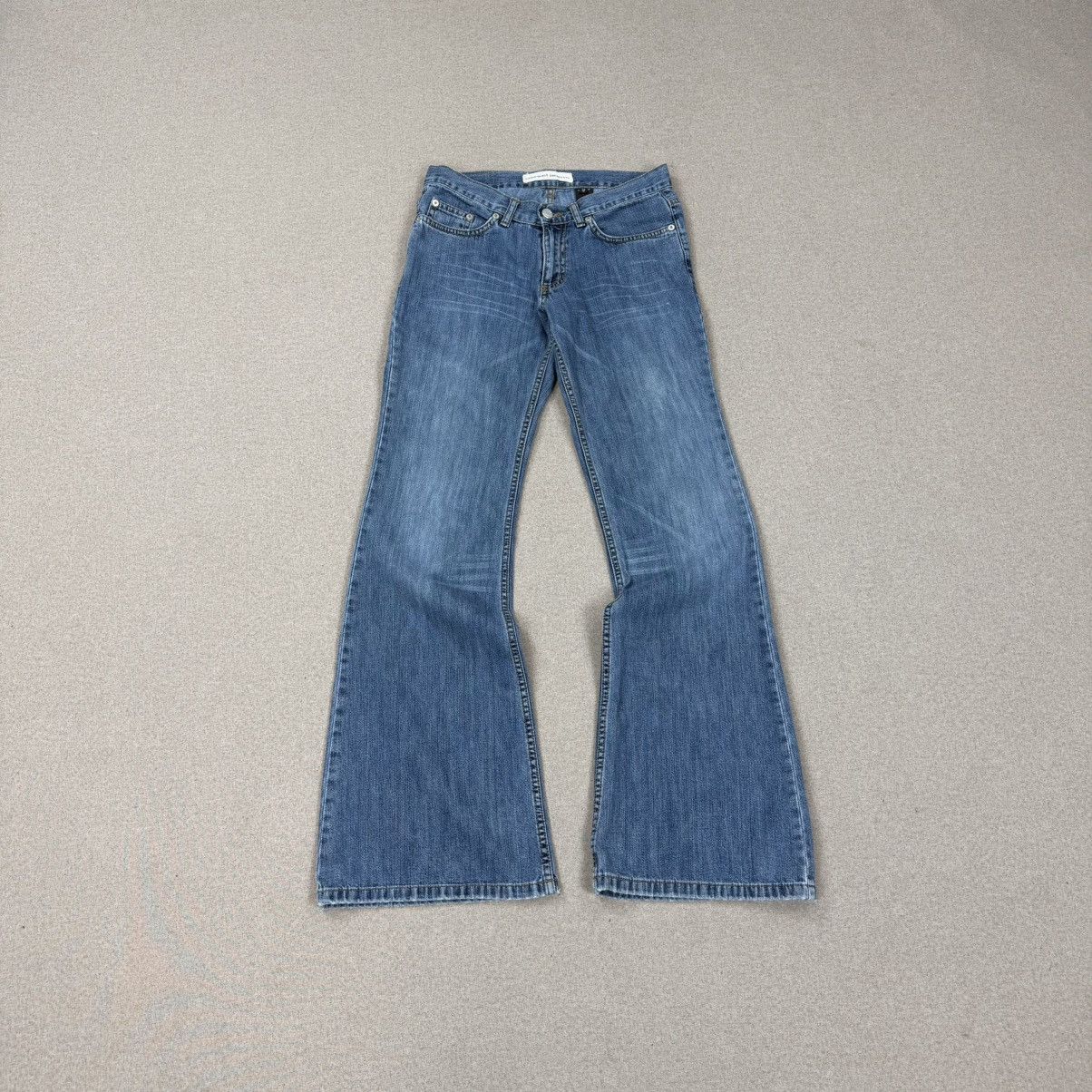 Diesel 00s DIESEL FLARED BOOTCUT DENIM JEANS Y2K Size 26" / US 2 / IT 38 - 4 Thumbnail