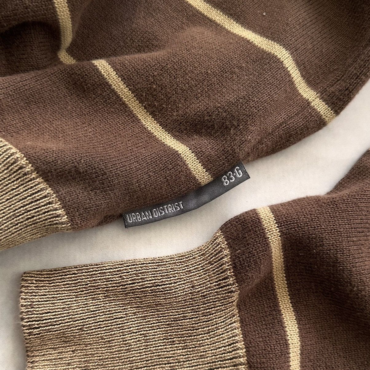 Hysteric Glamour Striped Poem Knit Sweater Faded In The Attic Diesel Vibe Size US L / EU 52-54 / 3 - 10 Thumbnail