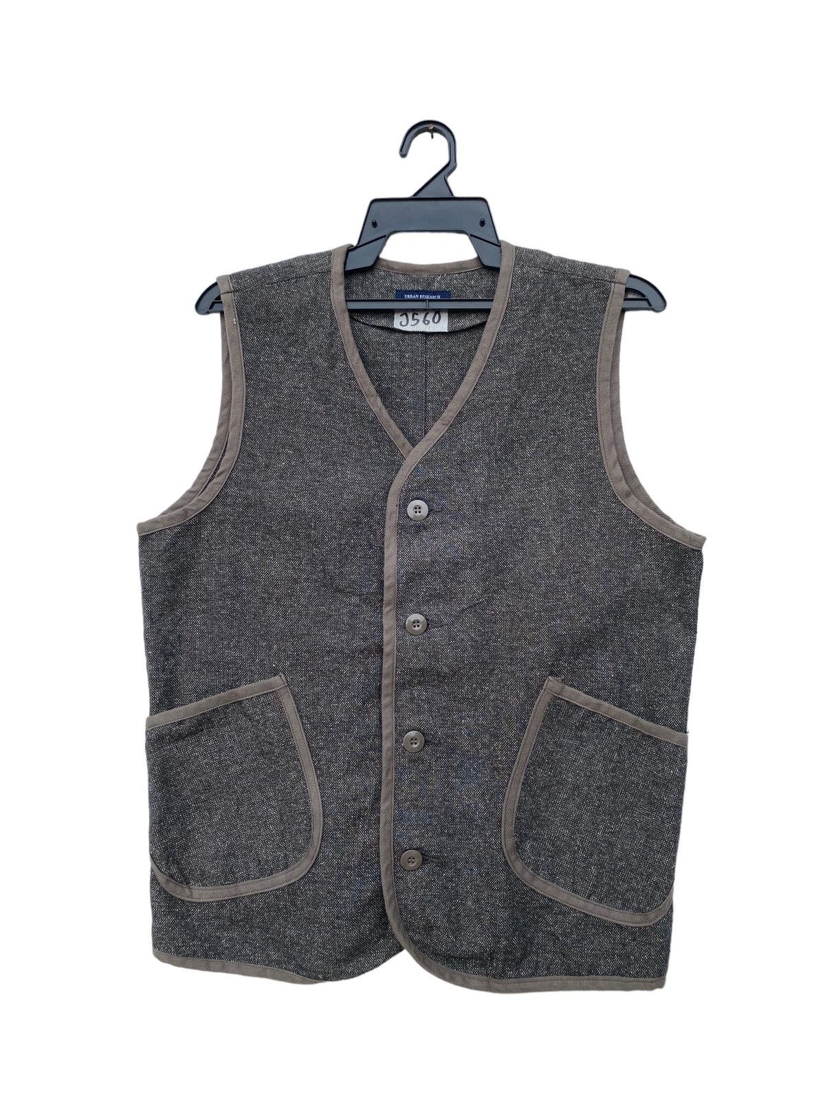 URBAN RESEARCH DOORS Urban Research Vest Size US M / EU 48-50 / 2 - 1 Thumbnail