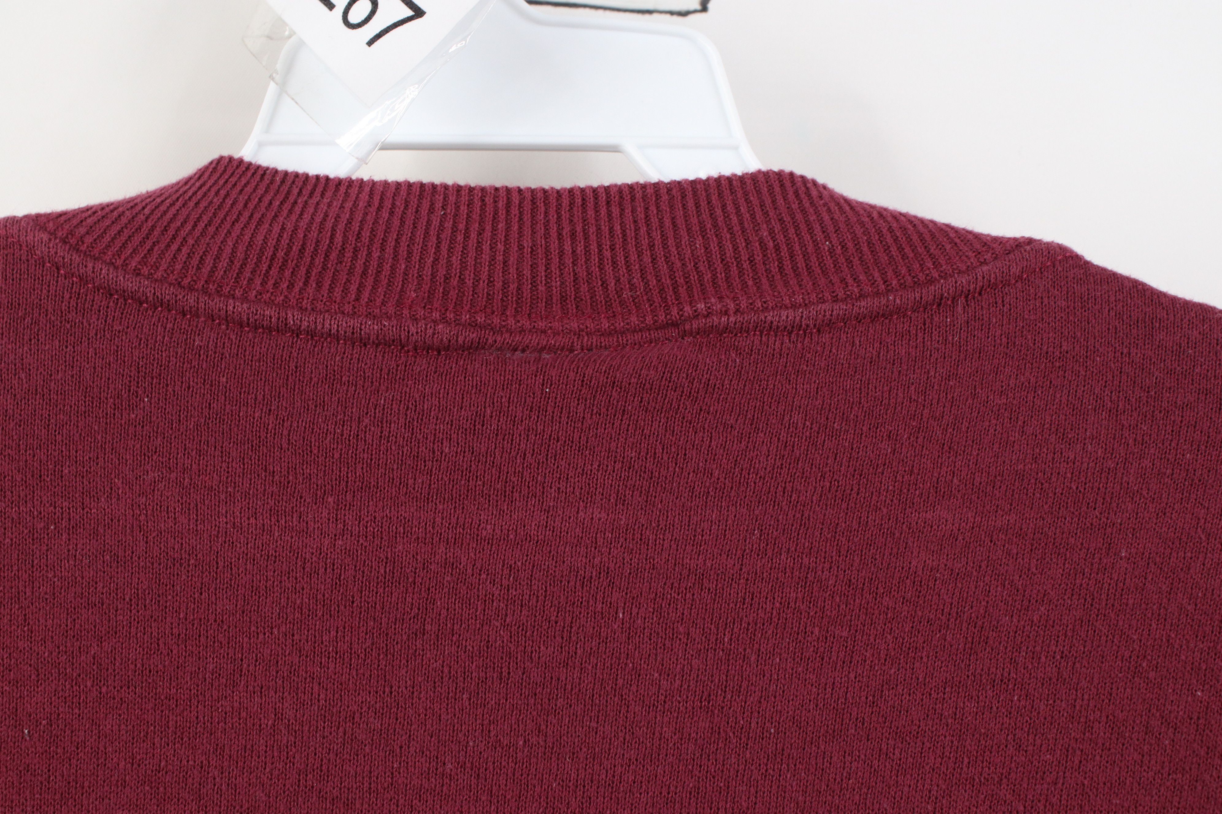 Vintage Vintage 90s USA Olympics Crewneck Sweatshirt Burgundy USA Size US XL / EU 56 / 4 - 10 Thumbnail