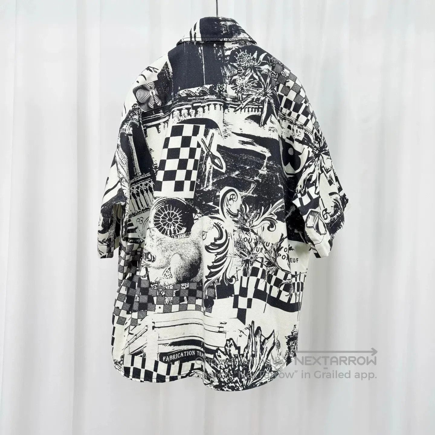 Louis Vuitton louis vuitton printed denim short sleeve shirt. Size US XL / EU 56 / 4 - 2 Thumbnail