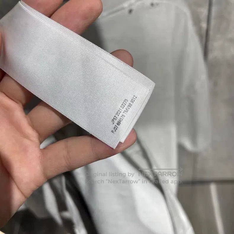 Balenciaga Balenciaga Flame white tee Size US S / EU 44-46 / 1 - 6 Thumbnail
