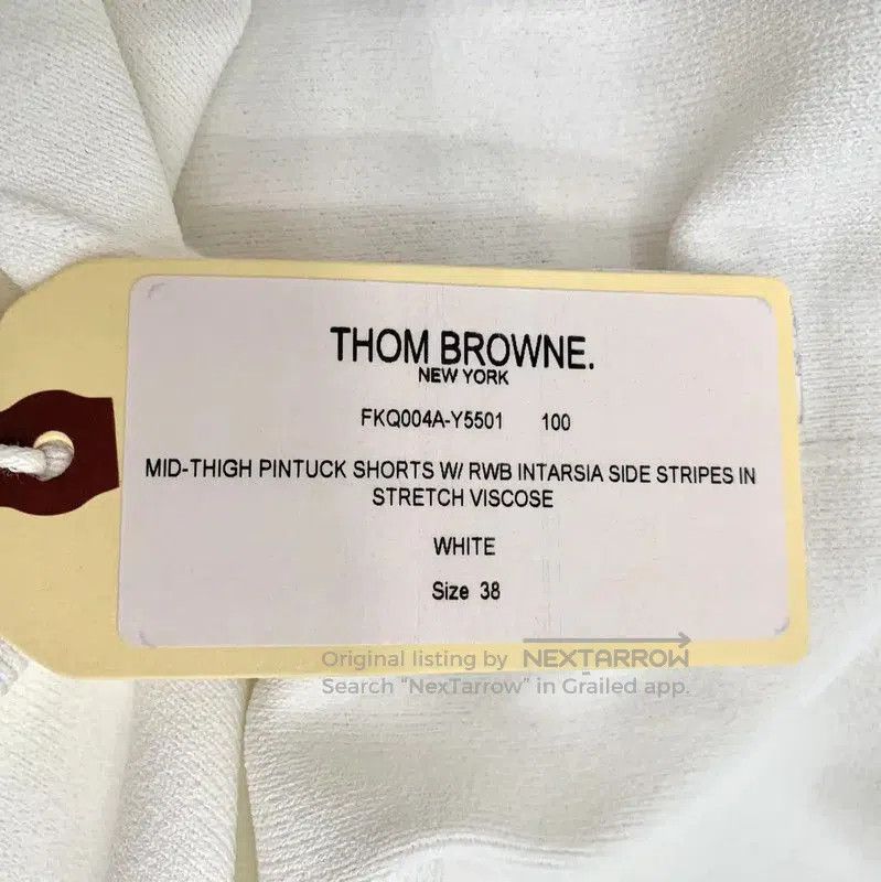 Thom Browne Thom Browne Women's White Casual Shorts . Size 23" - 7 Thumbnail