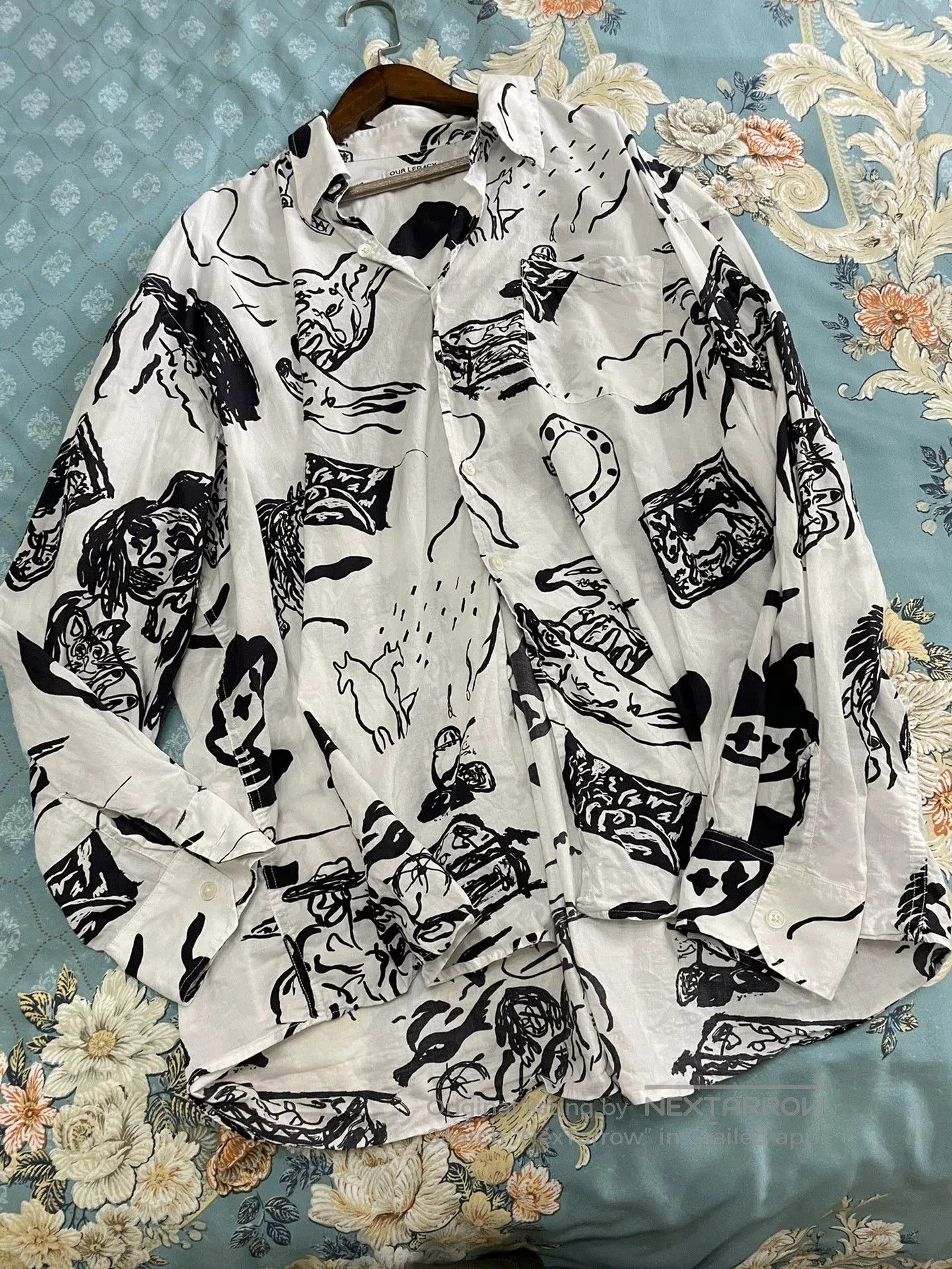 Our Legacy Our Legacy Oversized Shirt for Men. Size US M / EU 48-50 / 2 - 1 Thumbnail