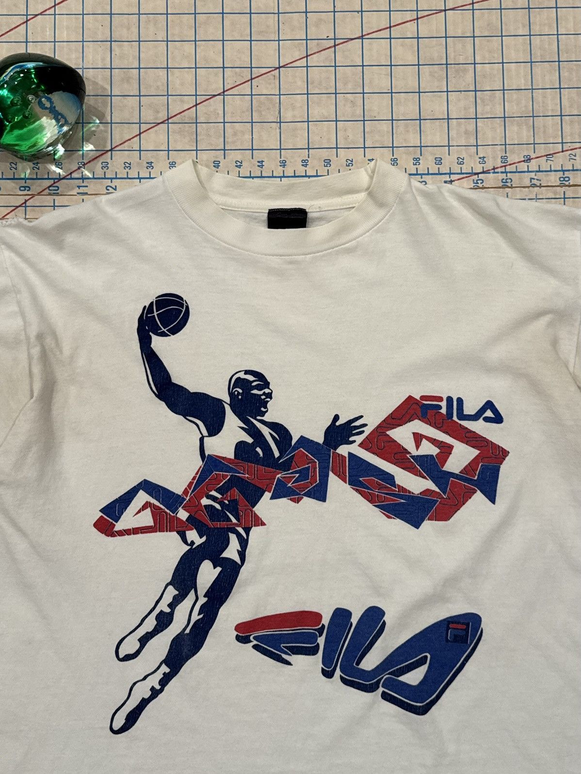Fila Vintage Fila Basketball Grant Hill Graphic Tee Fits Boxy Lrg Size US L / EU 52-54 / 3 - 6 Thumbnail
