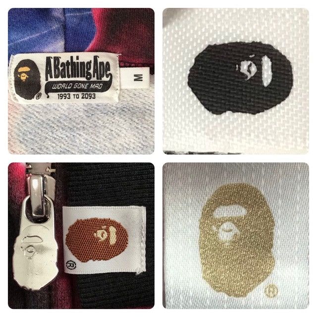 Bape BAPE LIGHTNING full zip hoodie a bathing ape Size US M / EU 48-50 / 2 - 6 Thumbnail