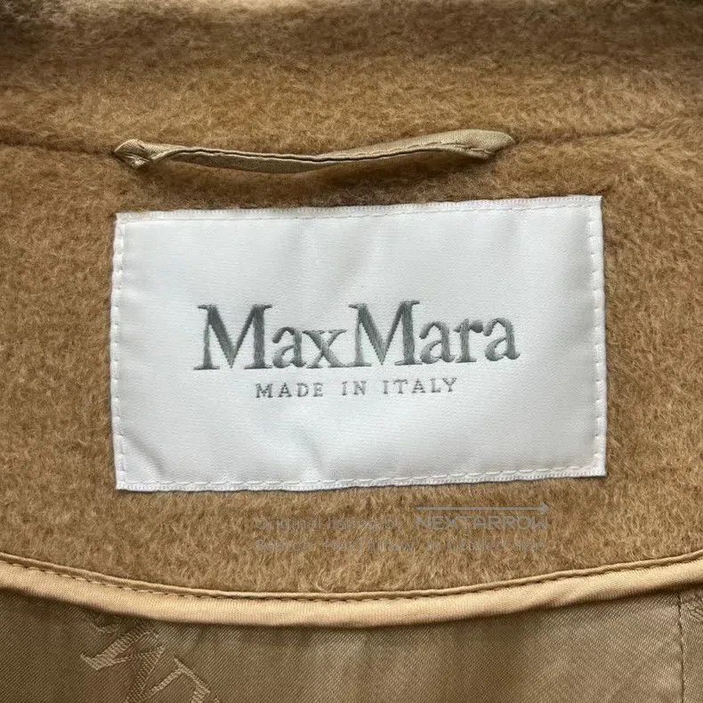 Max Mara Max Mara Classic Water Ripple Camel Fleece Coat Size S / US 4 / IT 40 - 5 Thumbnail