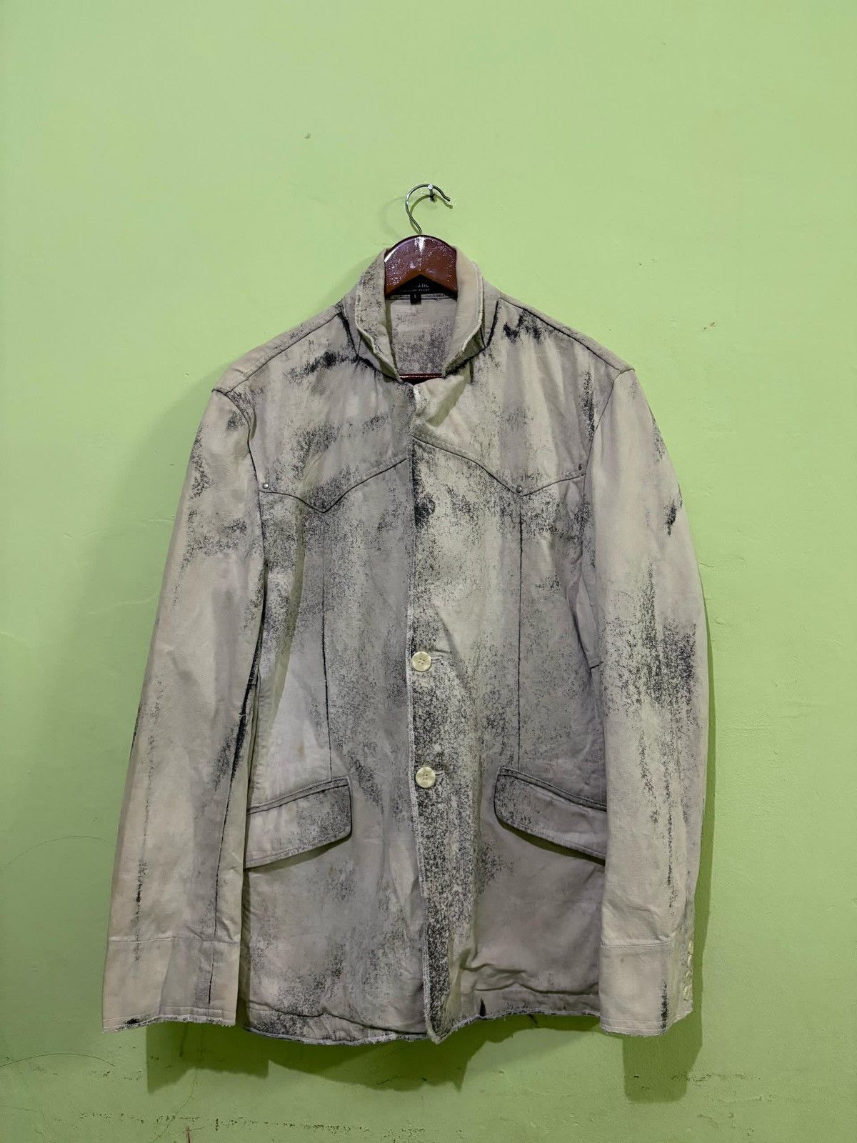 If Six Was Nine × In The Attic × Japanese Brand InTheAttic Acid Wash Jacket Design Share Spirit Ifsixwasnine Size US L / EU 52-54 / 3 - 1 Thumbnail