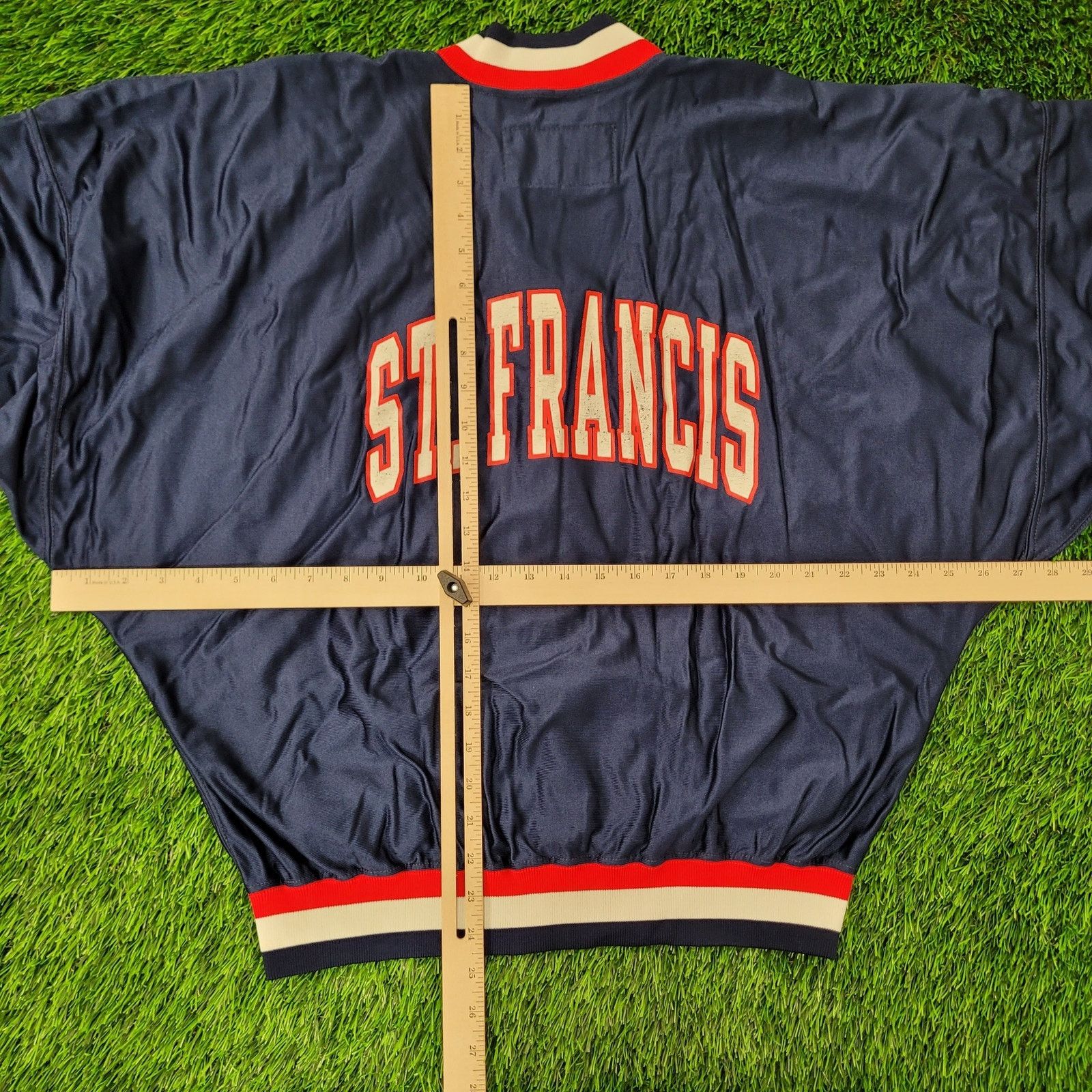 Champion VTG 90s Champion St-Francis Brooklyn College Jacket M Baggy Size US M / EU 48-50 / 2 - 4 Thumbnail