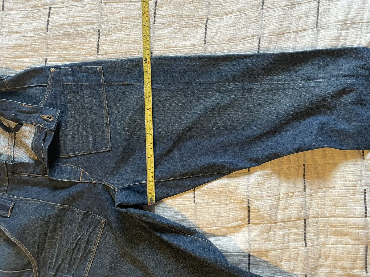 Levi's Vintage Clothing Y2K Levis Engineered Raw Selvedge Size US 34 / EU 50 - 12 Thumbnail