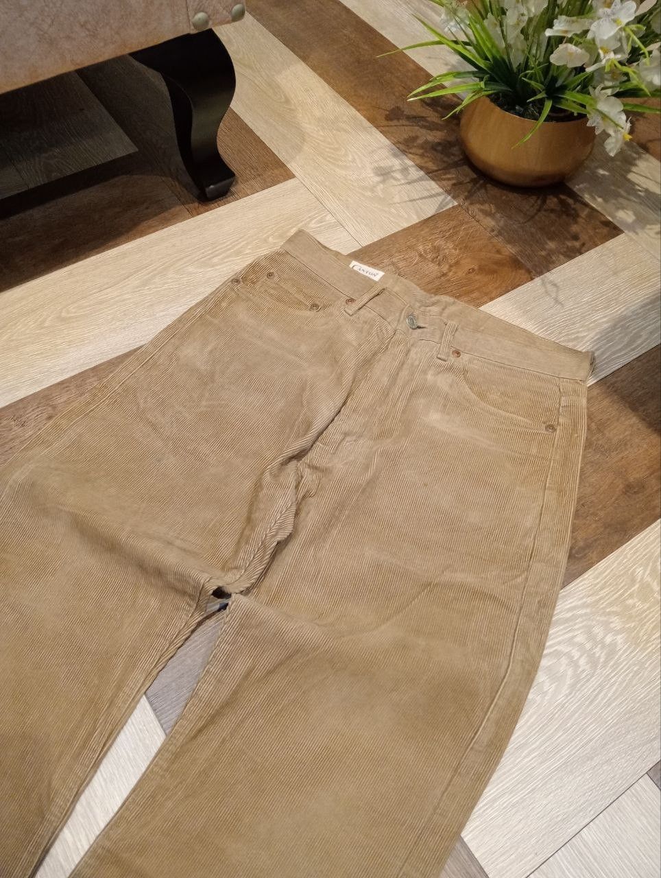 Vintage CANTON LOT 518 SANFORIZED UNION MADE CORDUROY PANTS Size US 30 / EU 46 - 4 Thumbnail