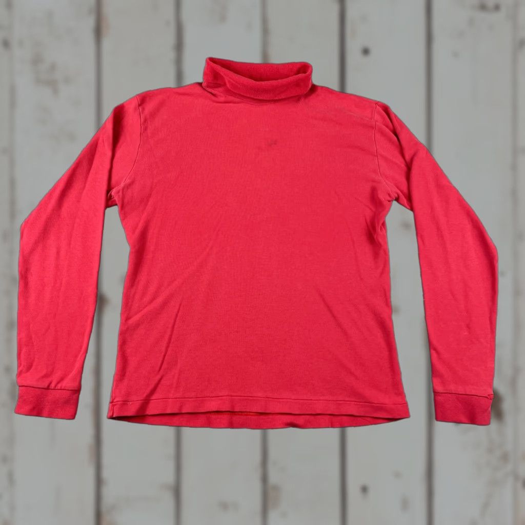 Charter Club VINTAGE Charter Club By Jane Turtleneck Long Sleeve Womens M Pink 90s Art Bohemian Travel Cotton Regular Shirt Womens Size M / US 6-8 / IT 42-44 - 1 Thumbnail