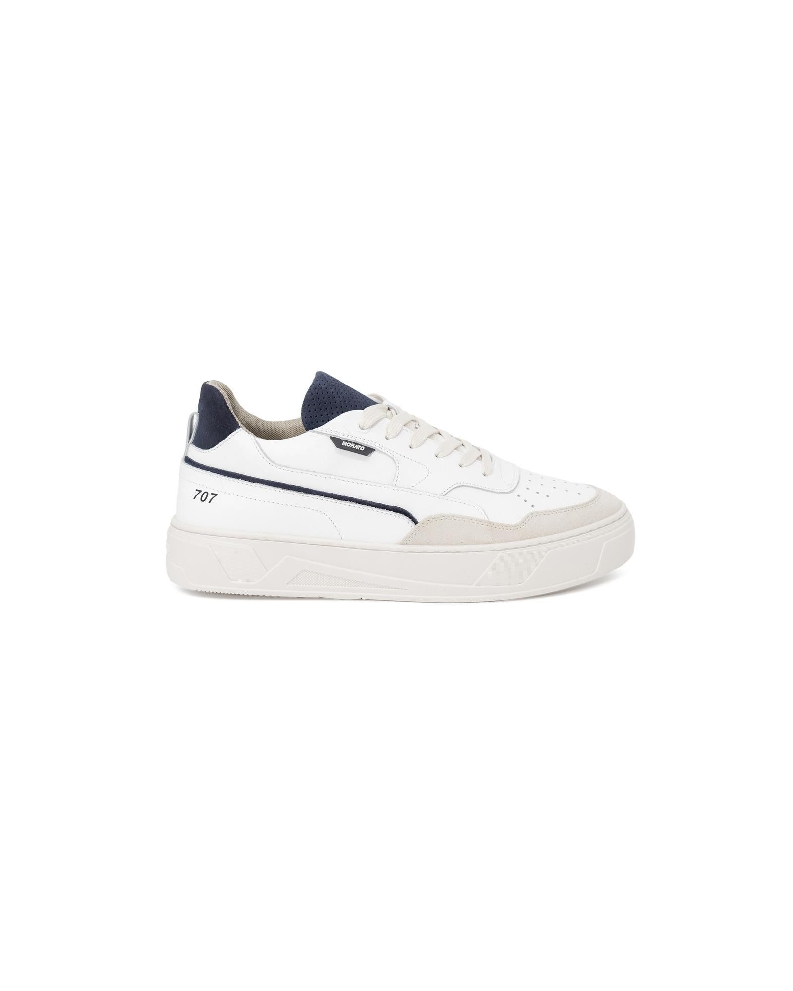 image of Antony Morato Rubber Sole Lace-Up Sneakers in Blue, Men's (Size 8)