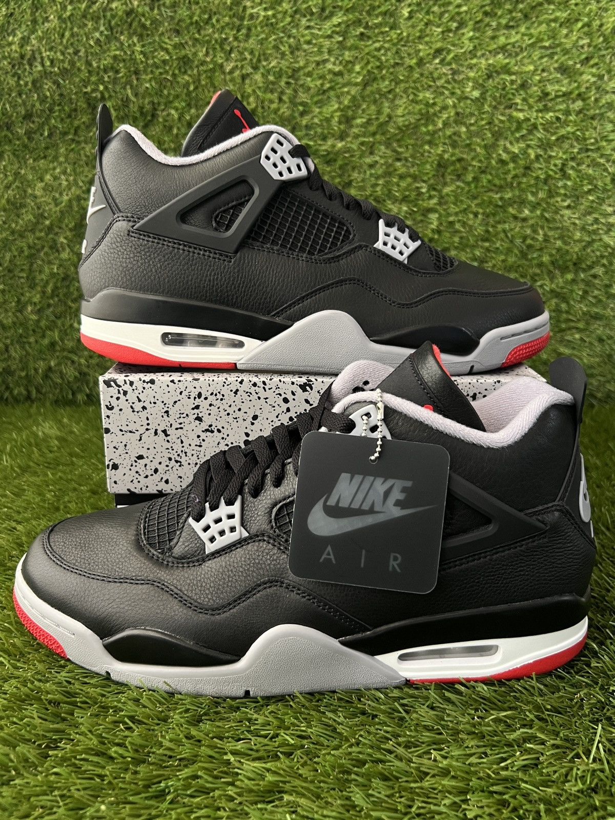 Nike Jordan 4 Retro Bred Reimagined | Grailed