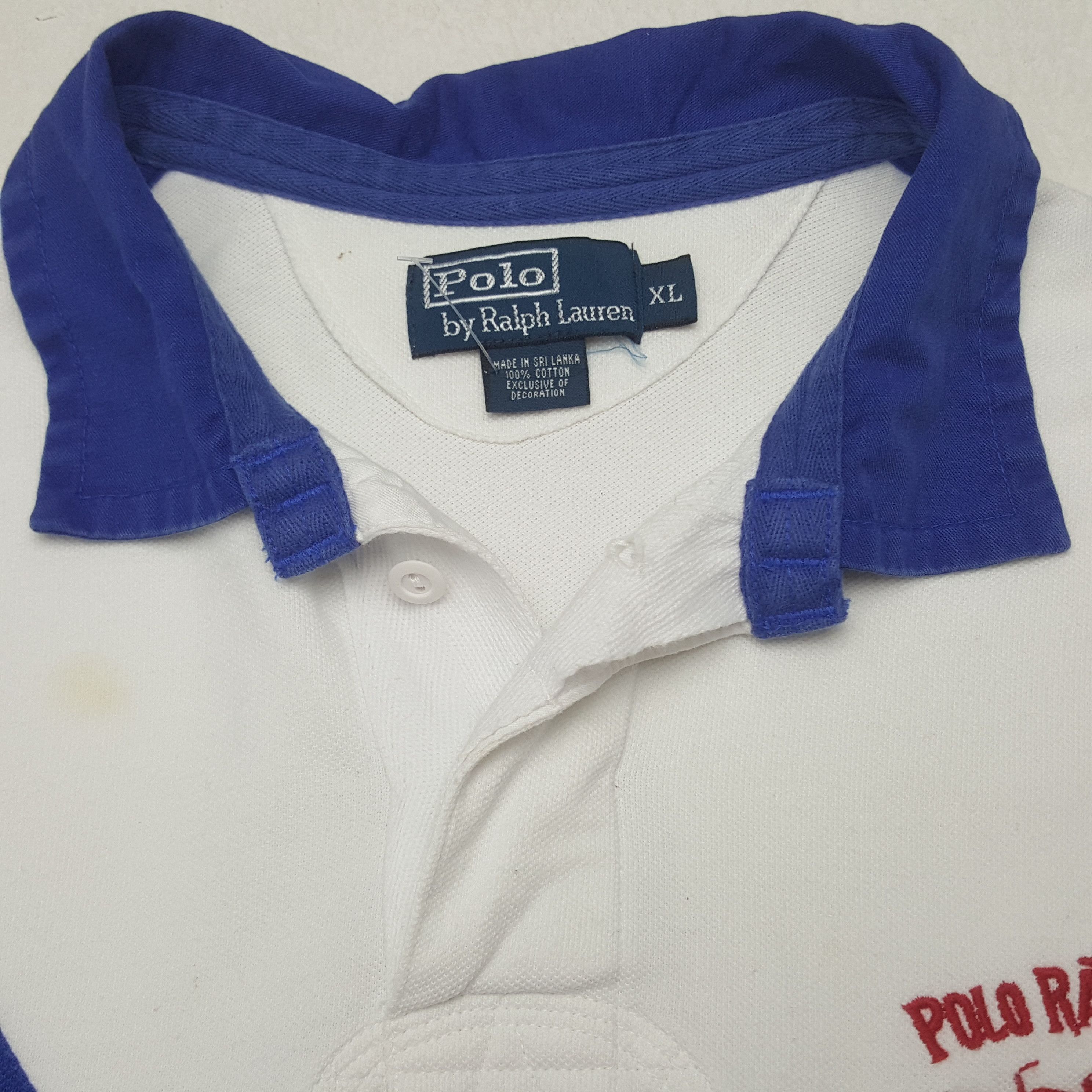 Polo Ralph Lauren × Vintage Vintage Polo Ralph Lauren Polos Shirt Size US XL / EU 56 / 4 - 4 Thumbnail