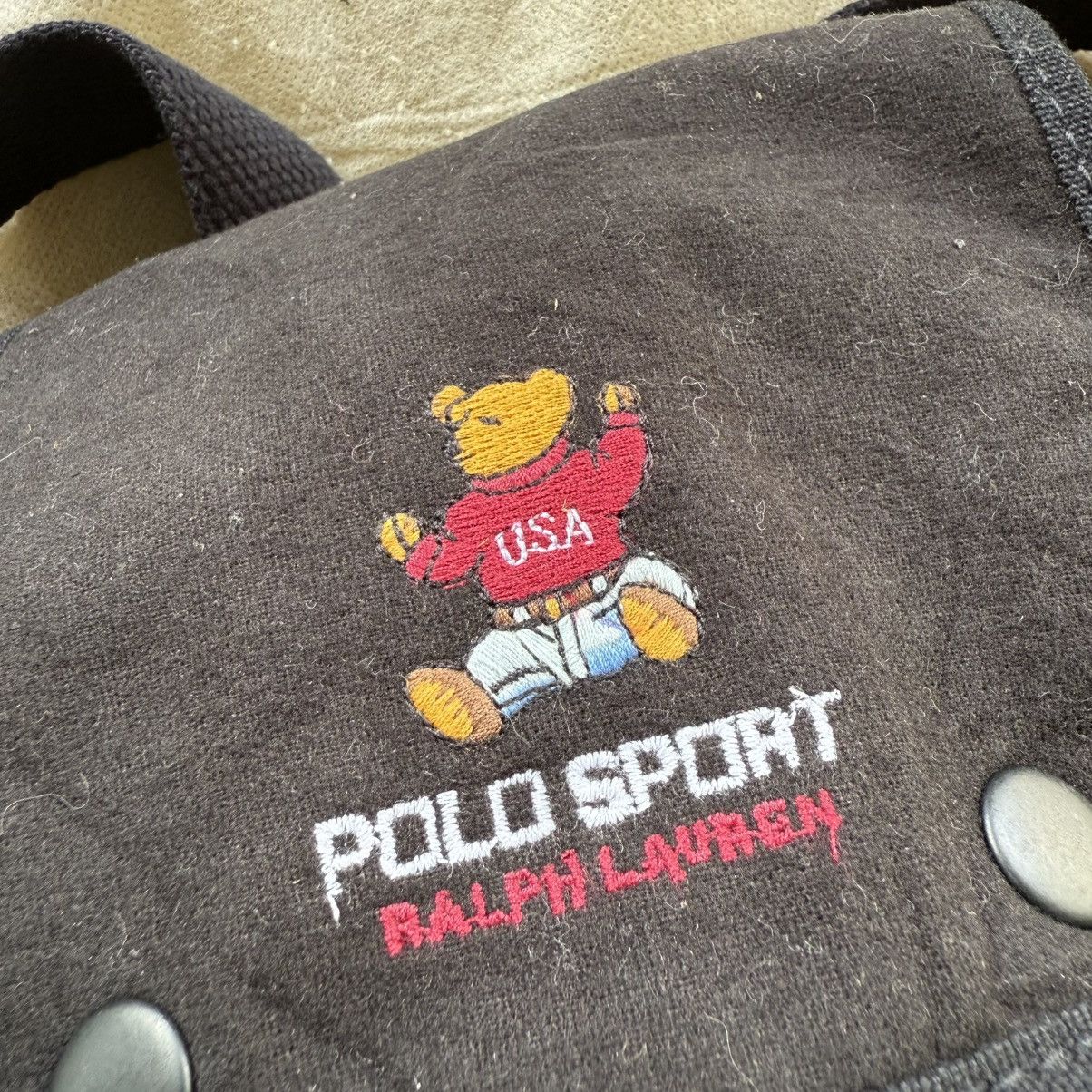 Vintage 95' Polo Sport Ralph Lauren Bear Usa New With Tag