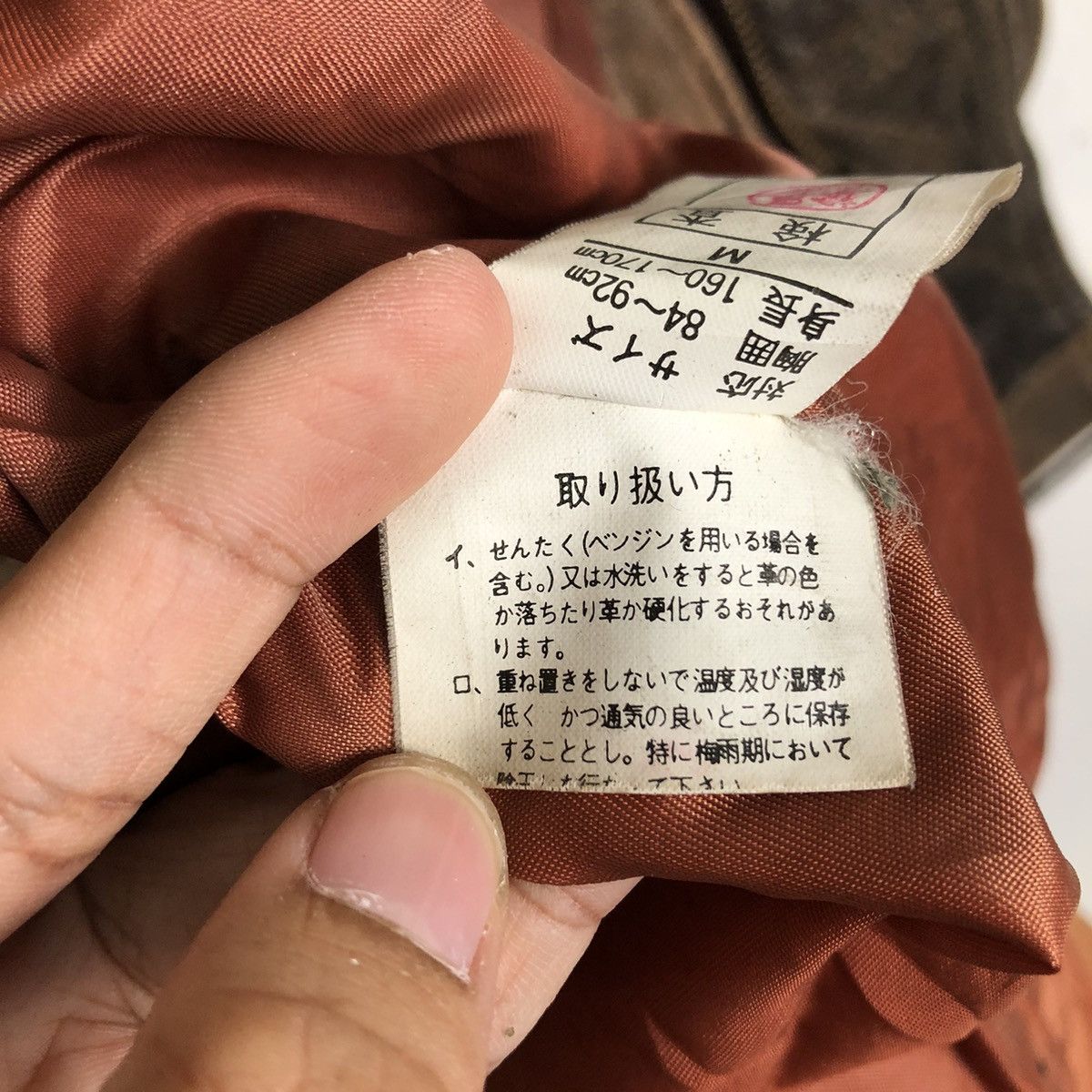 Japanese Brand 🔥90’s Vintage Leather Jacket Inspector Wear Cargo Pocket Size US M / EU 48-50 / 2 - 13 Thumbnail