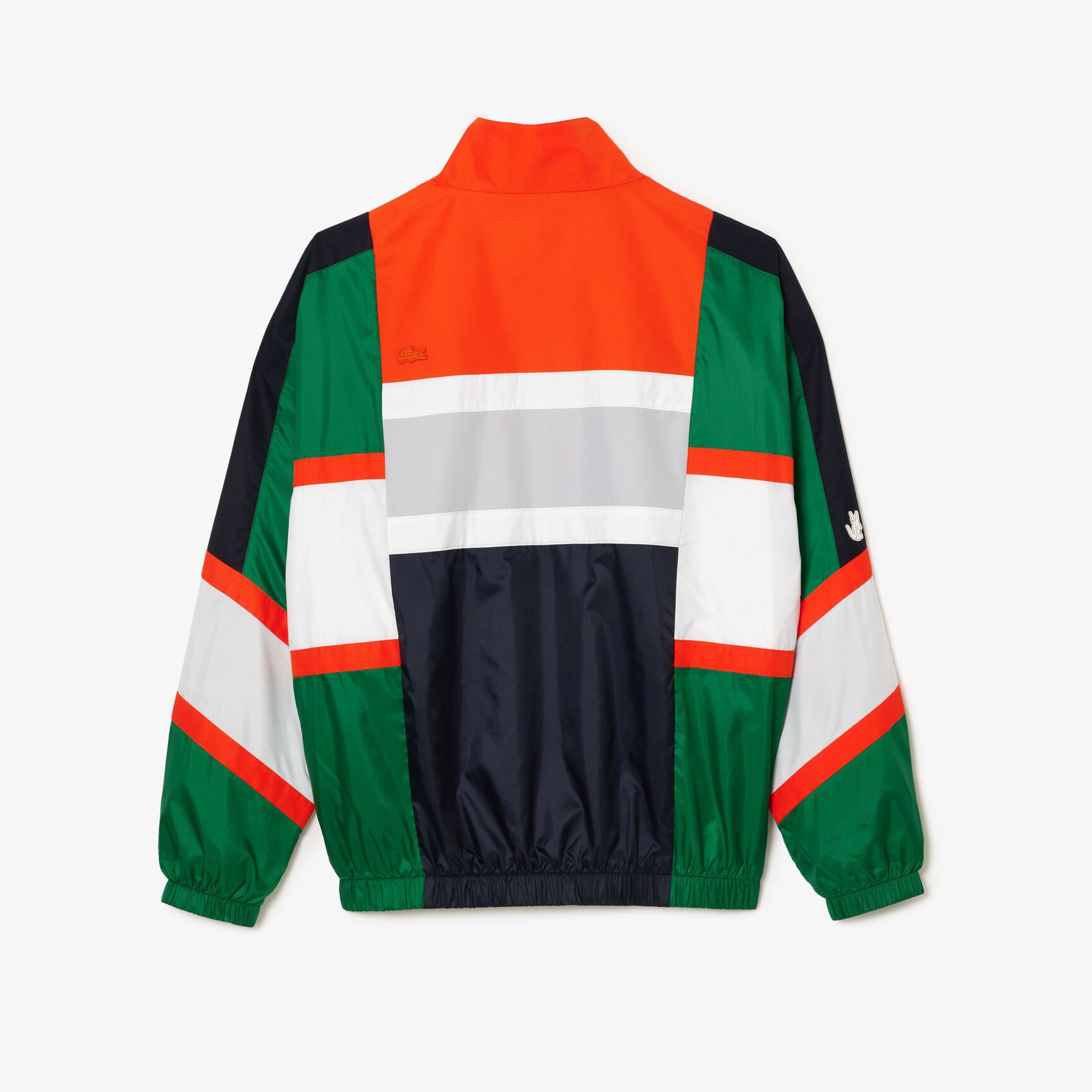 Lacoste M Lacoste Colorblock Track Jacket Zip Orange Black Green Size US M / EU 48-50 / 2 - 3 Thumbnail