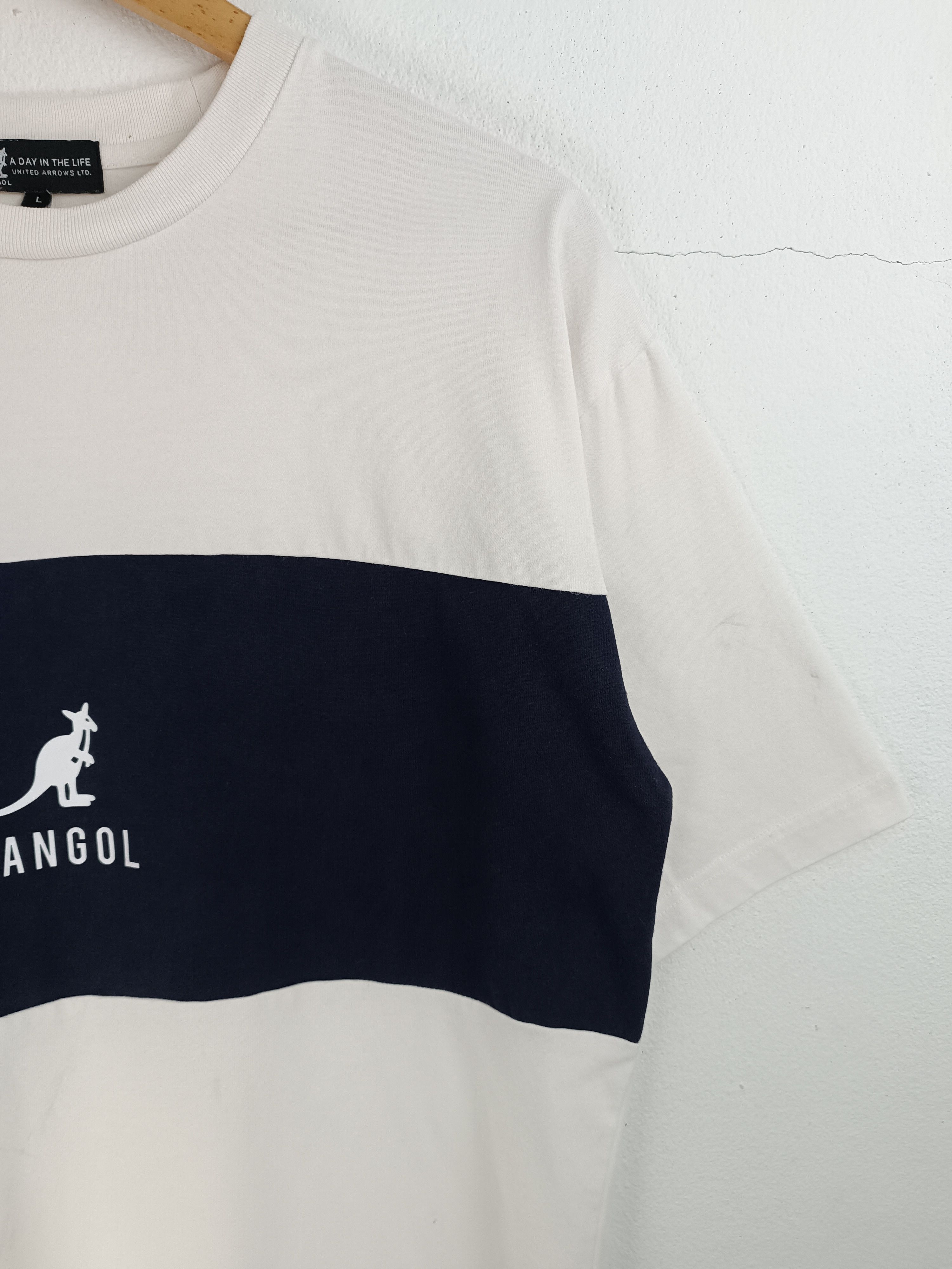 Kangol VINTAGE KANGOL TWO TONE TEE MONOTONE MENS Size US L / EU 52-54 / 3 - 6 Thumbnail